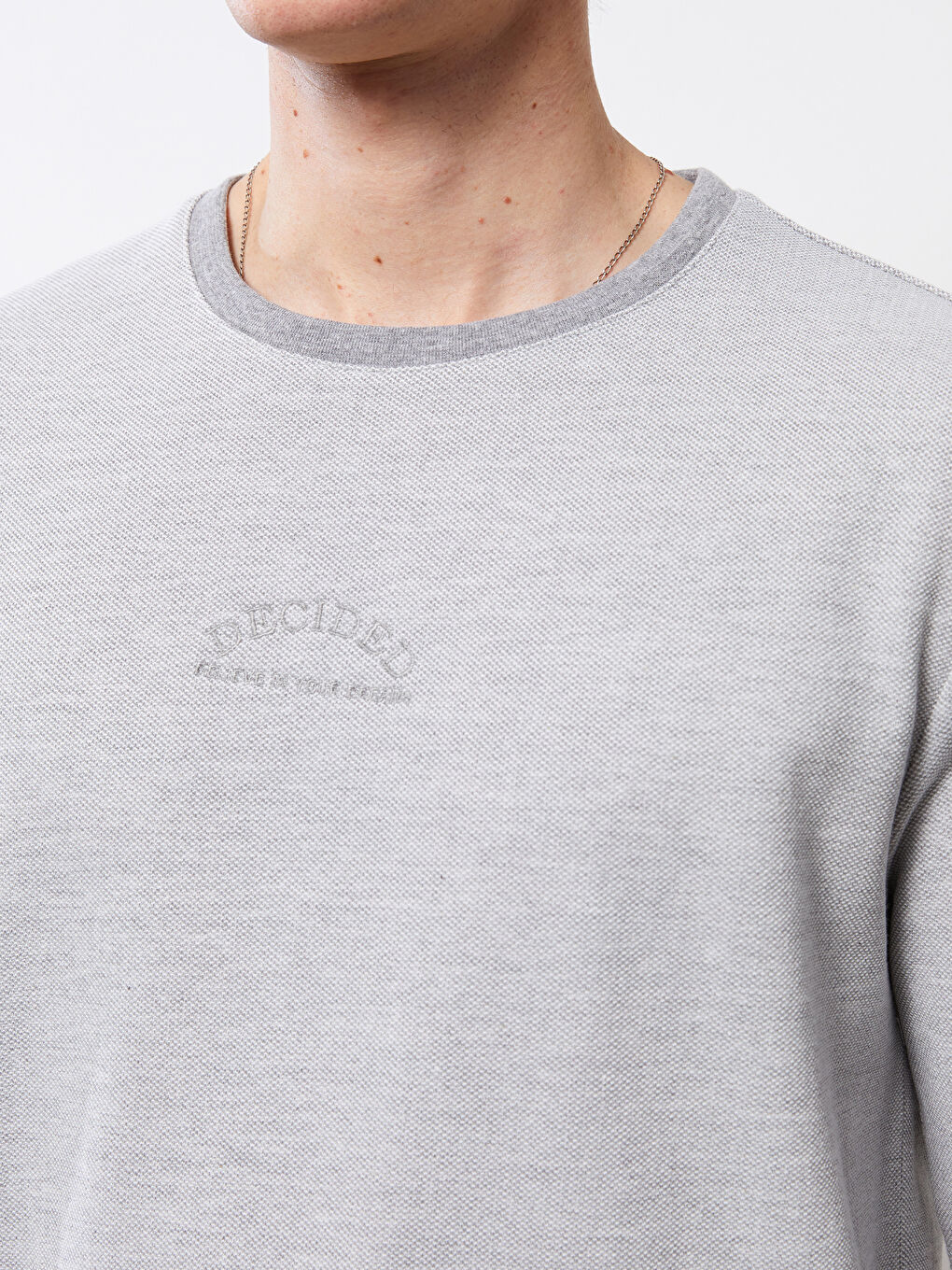 SOUTHBLUE Crew Neck Long Sleeve Printed Men's Sweatshirt -S2BH17Z8-LAK