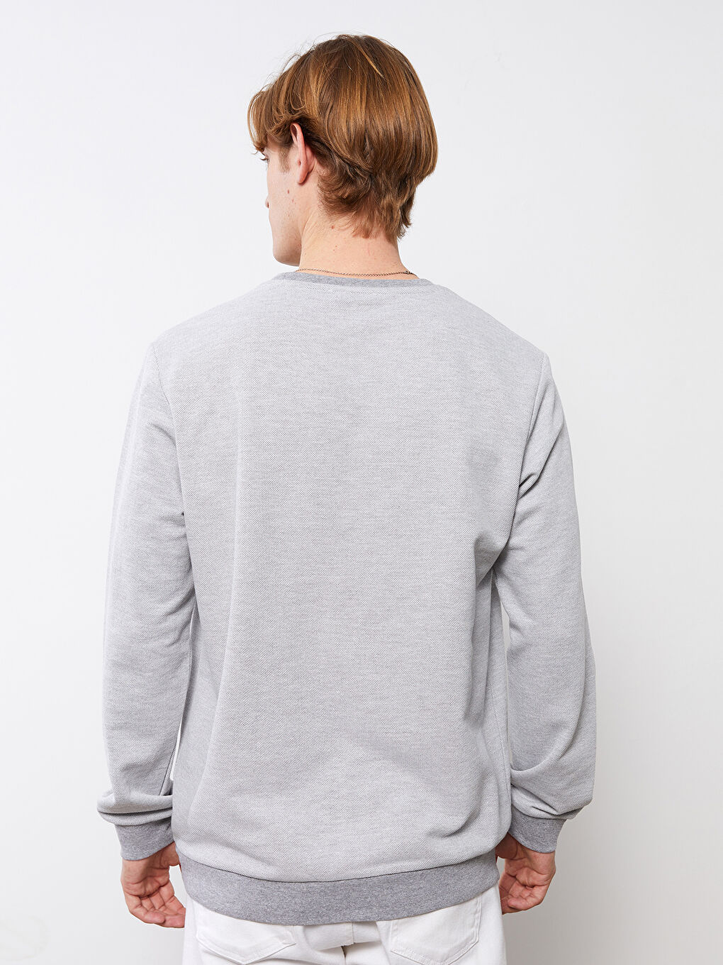 SOUTHBLUE Crew Neck Long Sleeve Printed Men's Sweatshirt -S2BH17Z8-LAK