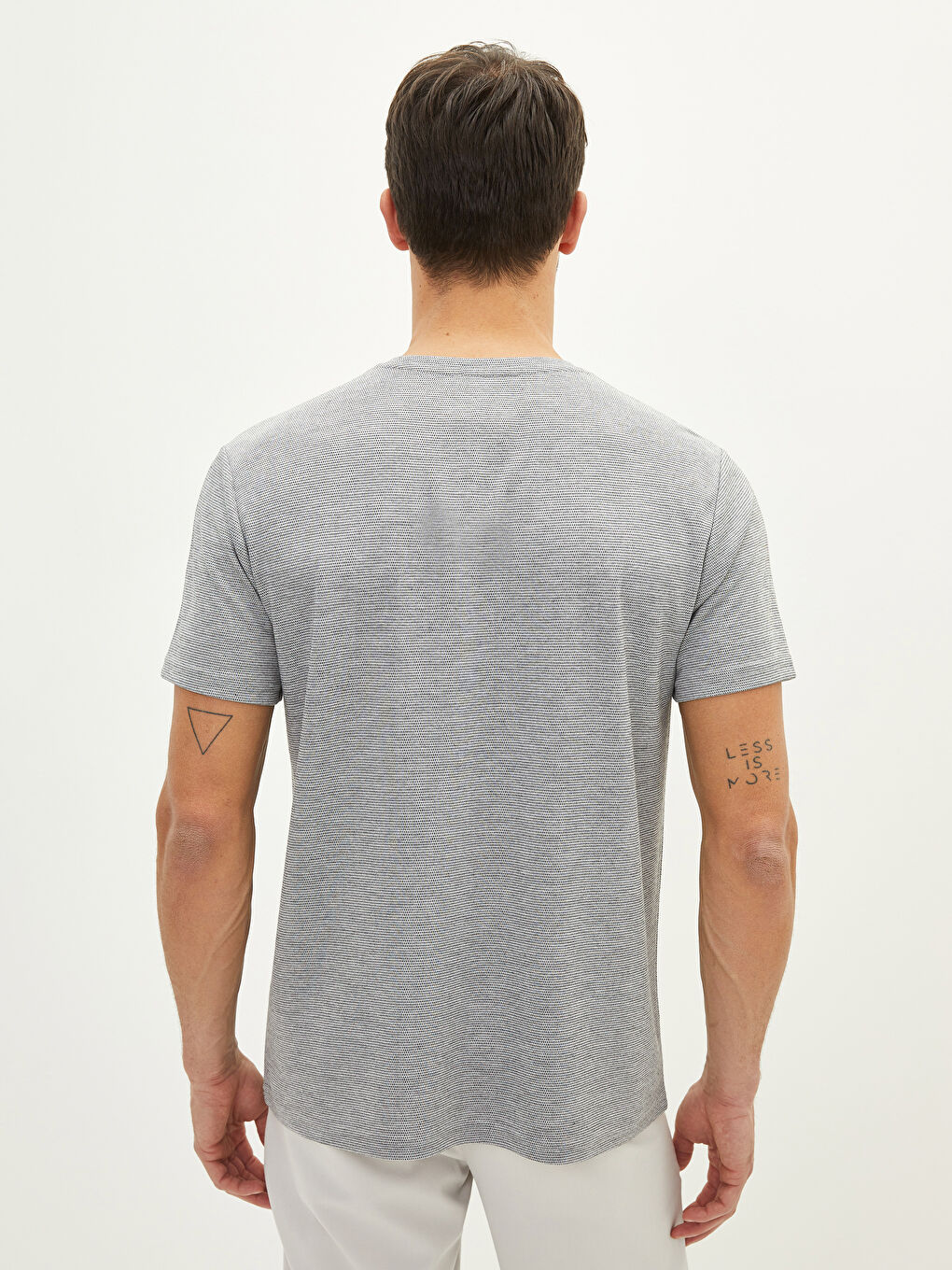 SOUTHBLUE Crew Neck Short Sleeve Basic Men's T-shirt -S2BH23Z8-F2R