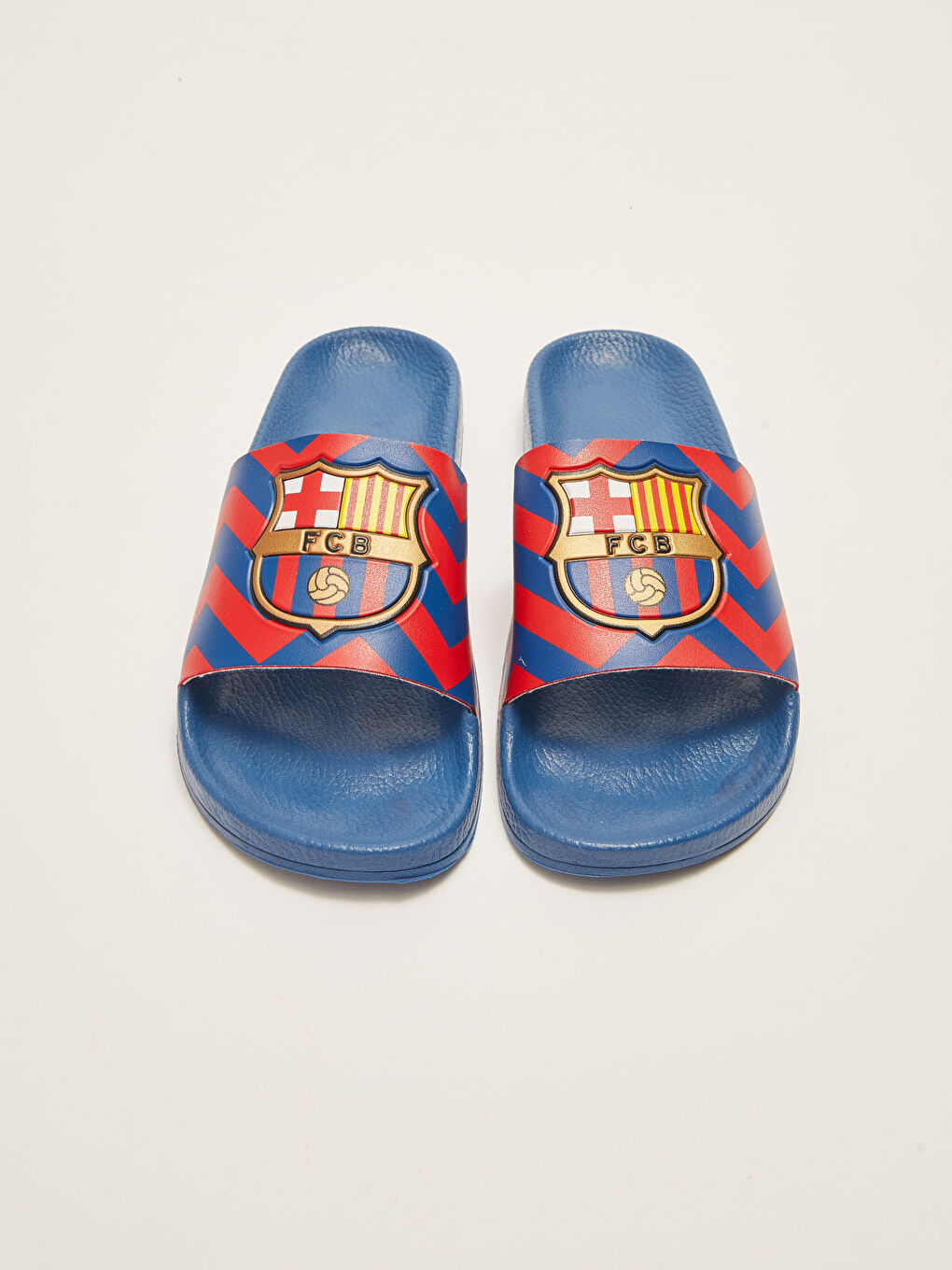 LC Waikiki FC Barcelona Licensed Single Band Boy Slippers -S2BH64Z4-CRP