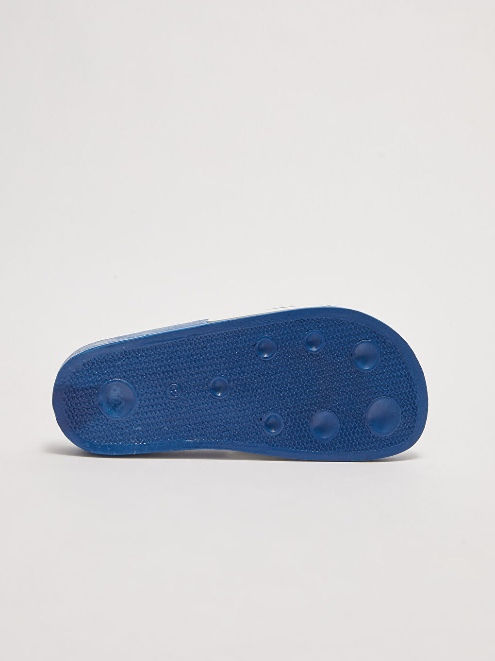 Beyaz Tek Bantlı Baskılı Erkek Çocuk Terlik-3