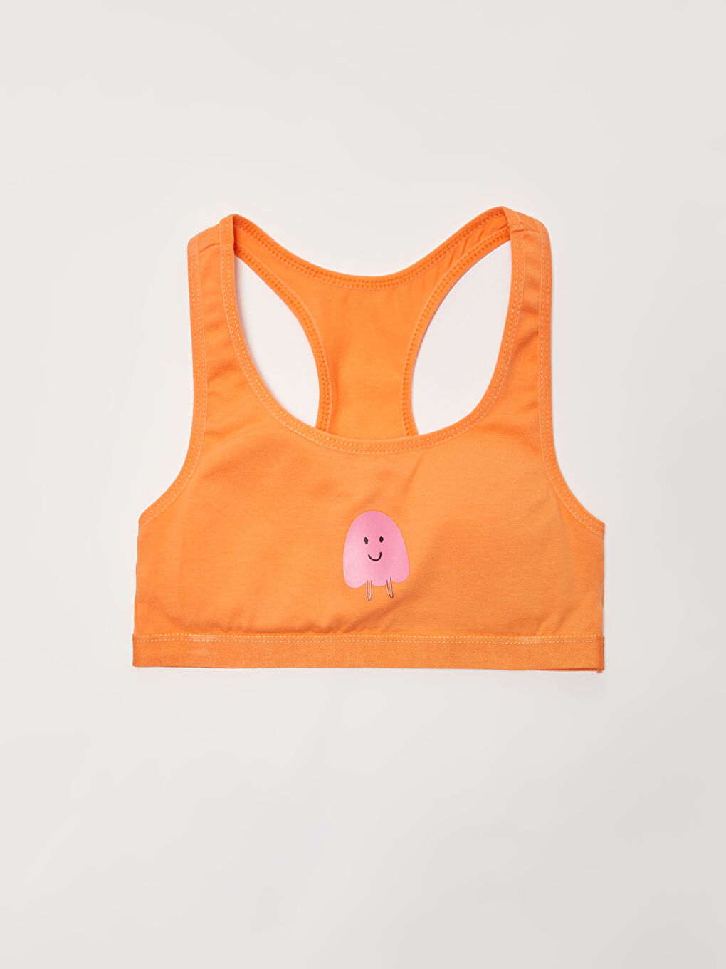 Бюстье для девочек из хлопка с принтом