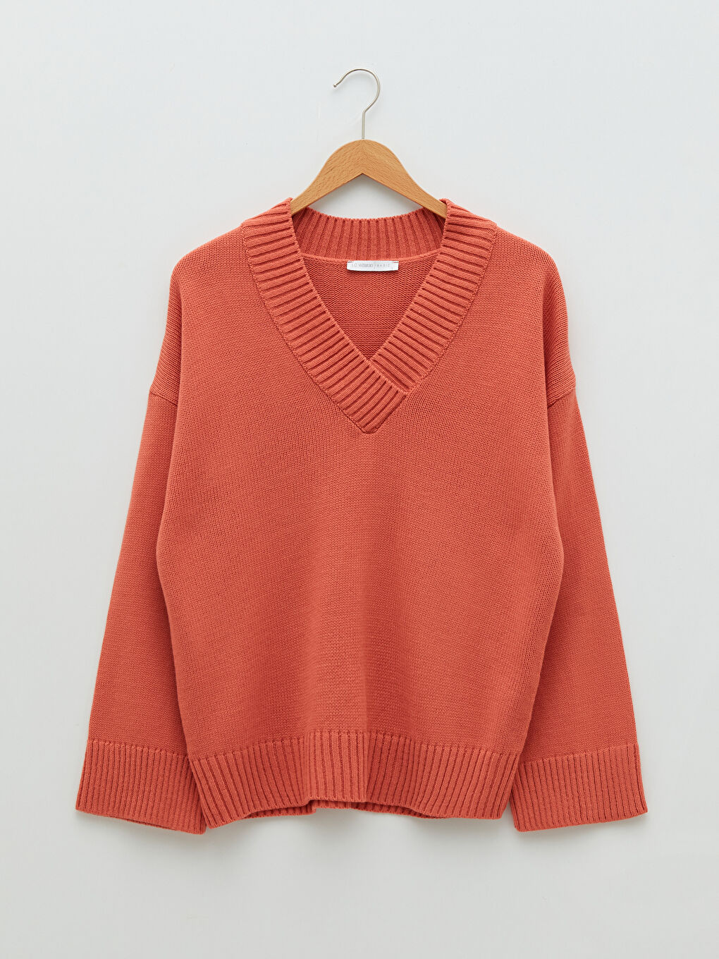 Woman ORANGE Sweater-5