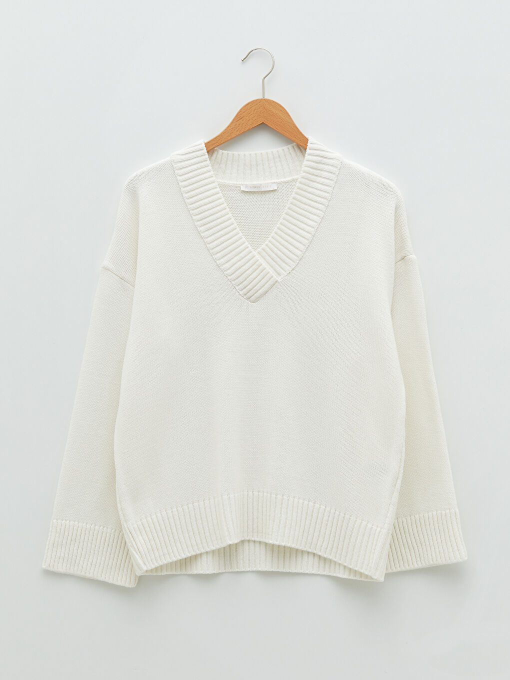 Žena EKRU Džemper -5