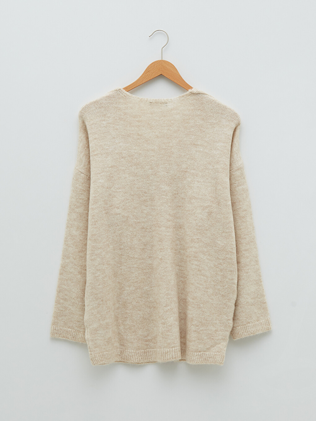 V Neck Oversize Women's Knitwear Sweater-6