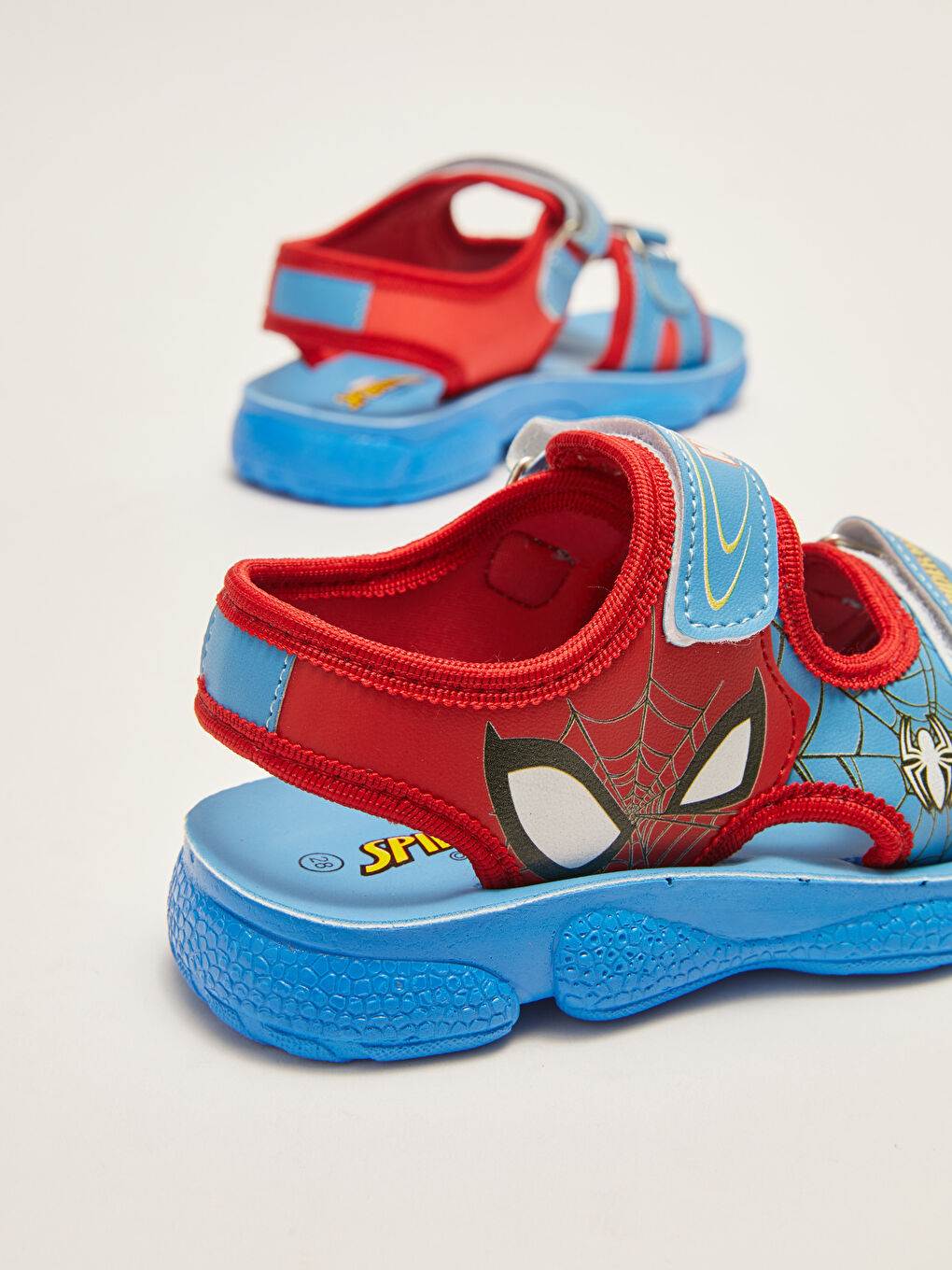 Mavi Spiderman Lisanslı Erkek Çocuk Sandalet-5