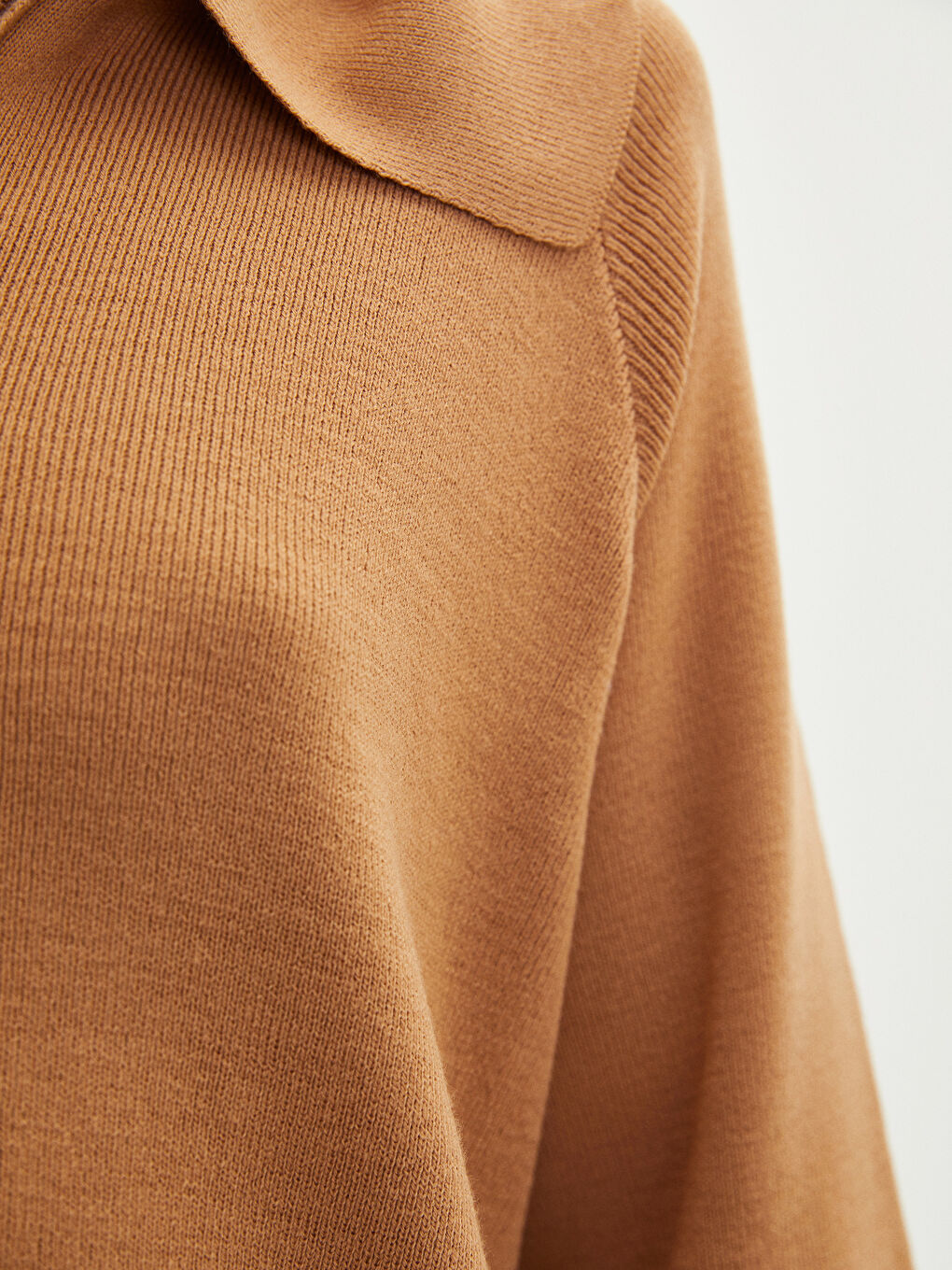 كارديجان تريكو بياقة بولو للسيدات-3