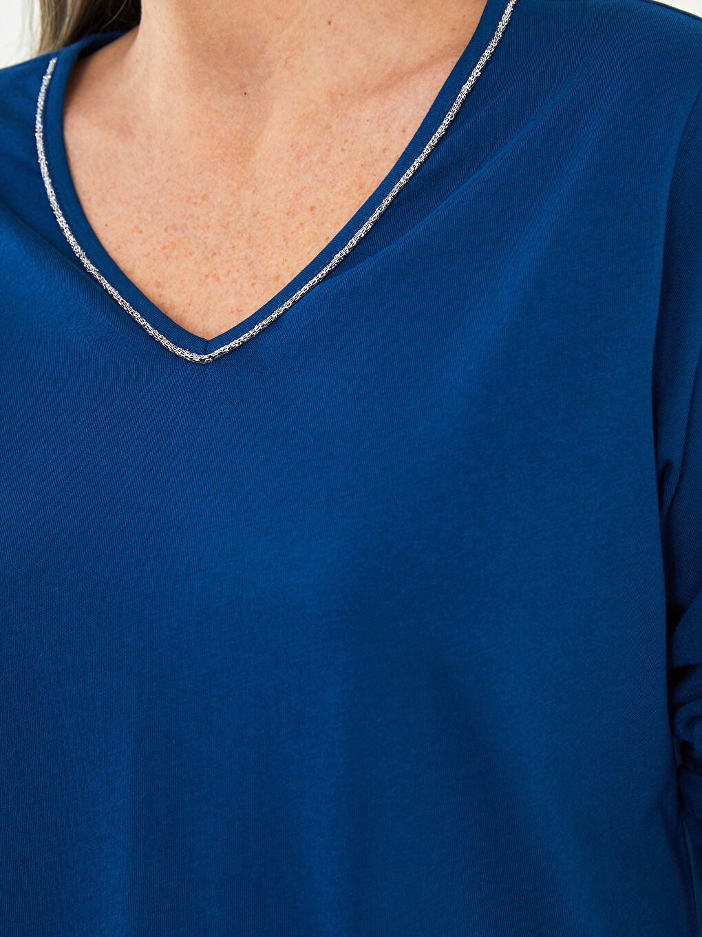 Žena PETROL Majica kratkih rukava-2