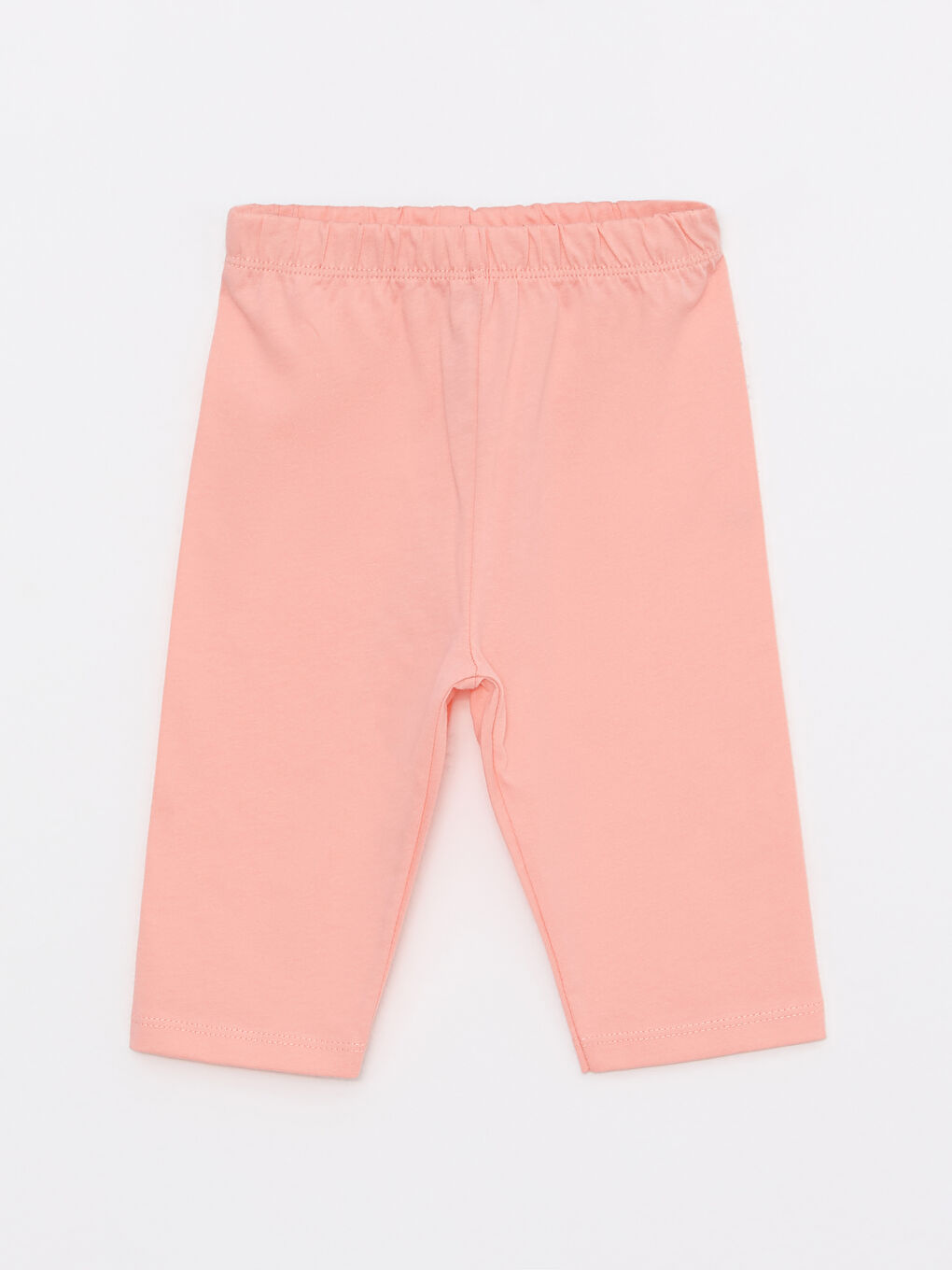 Pembe Bisiklet Yaka Kısa Kollu Baskılı Pamuklu Kız Bebek Pijama Takım-2