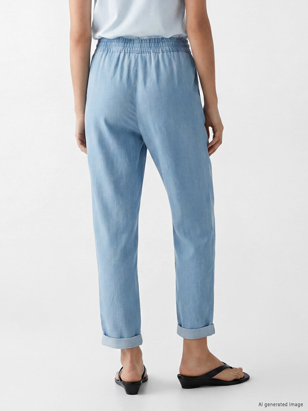 Woman Indigo Jeans-3