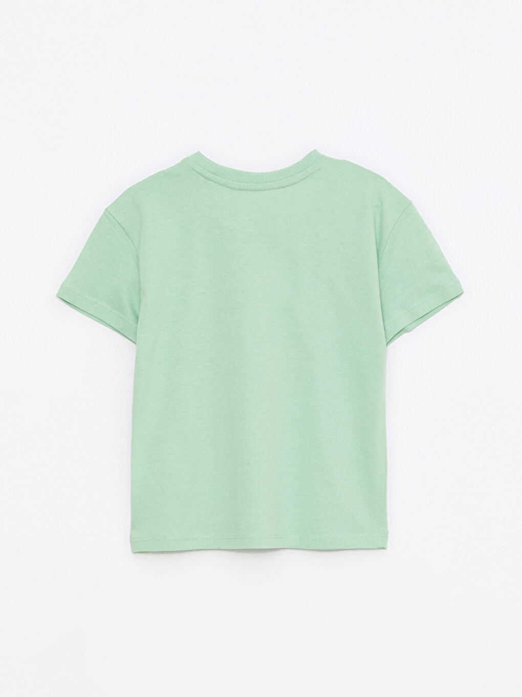 Crew Neck Short Sleeve Printed Cotton Baby Boy T-Shirt-5