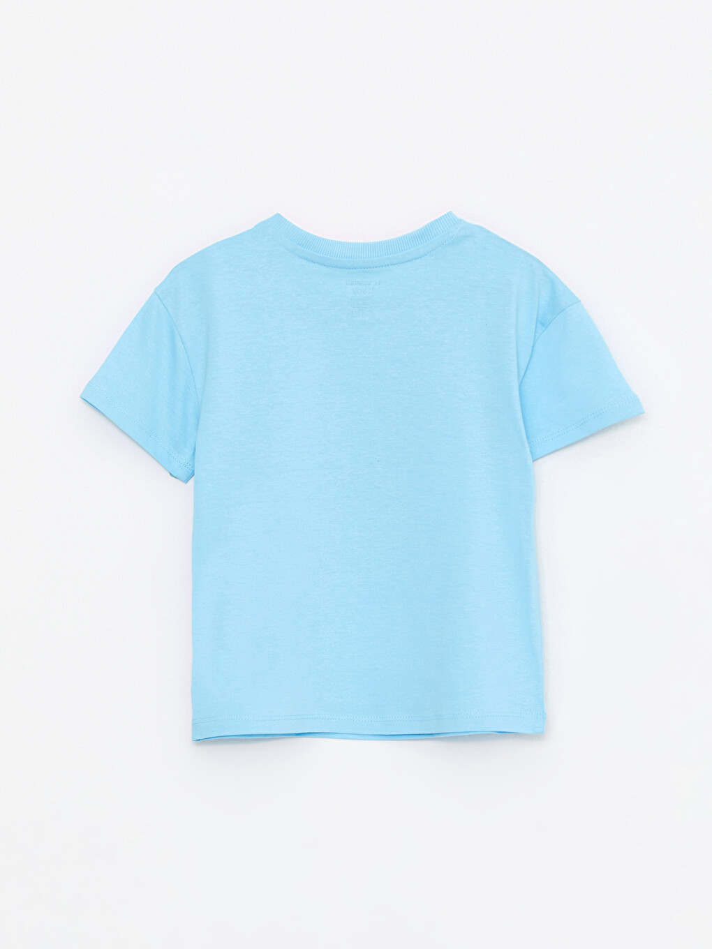 Crew Neck Short Sleeve Printed Cotton Baby Boy T-shirt-1