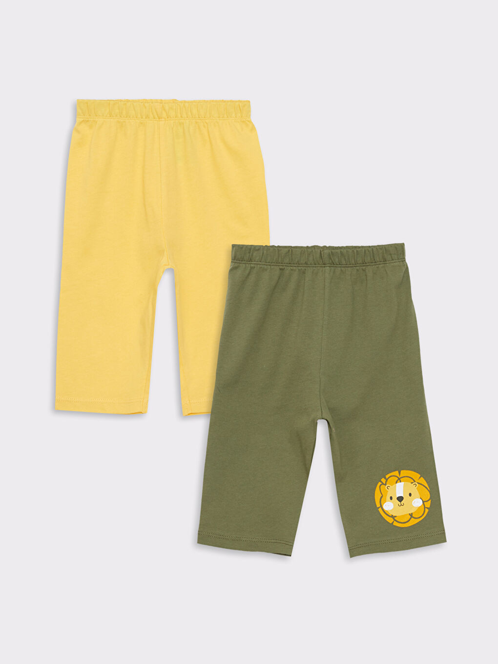 Elastic Waist Cotton Baby Boy Pajama Bottom 2 Pieces