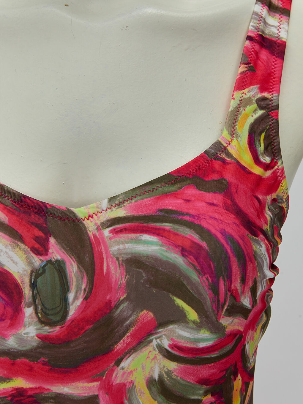 Karışık Desenli Kadın Mayo-2