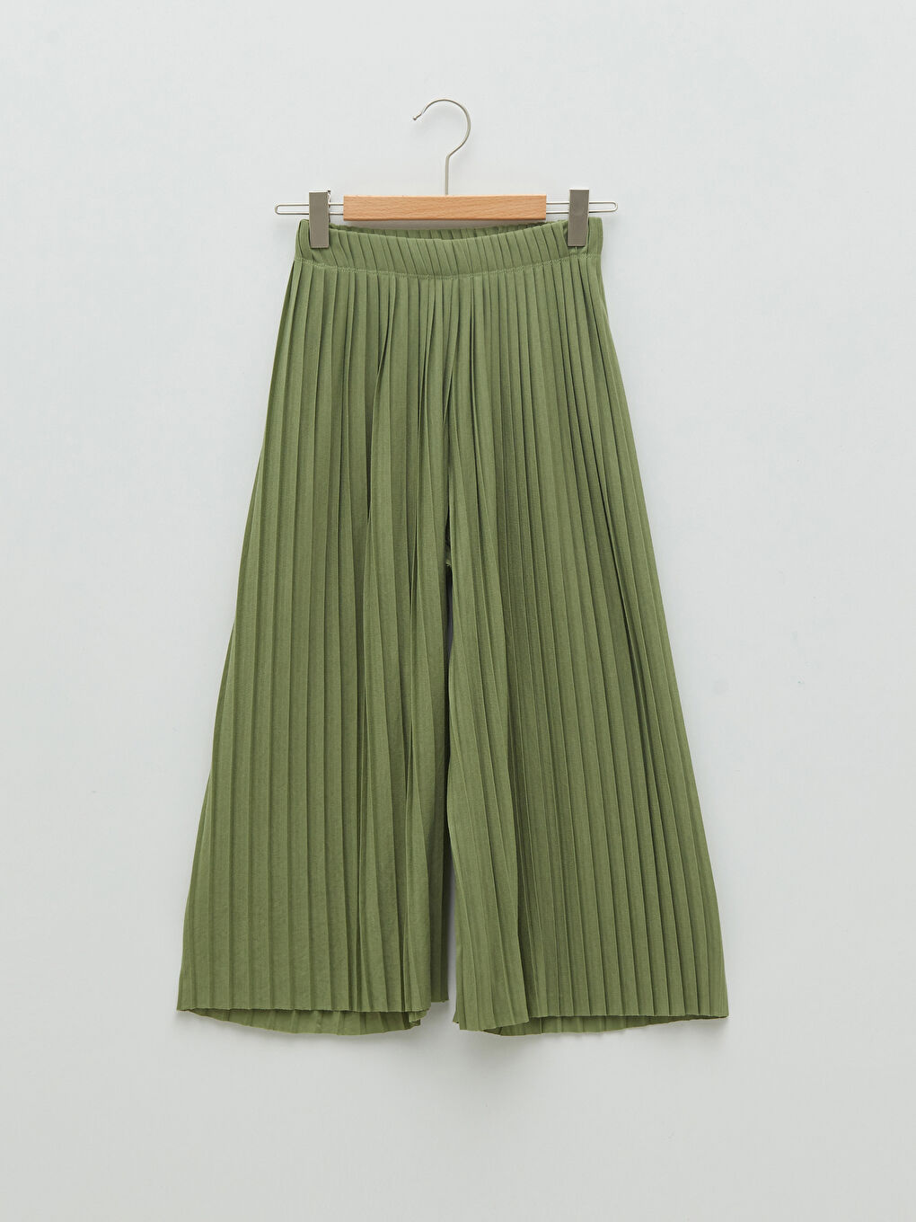 LCW Kids Elastic Waist Basic Pleated Girl's Sweatpants -S2BL40Z4-GUY