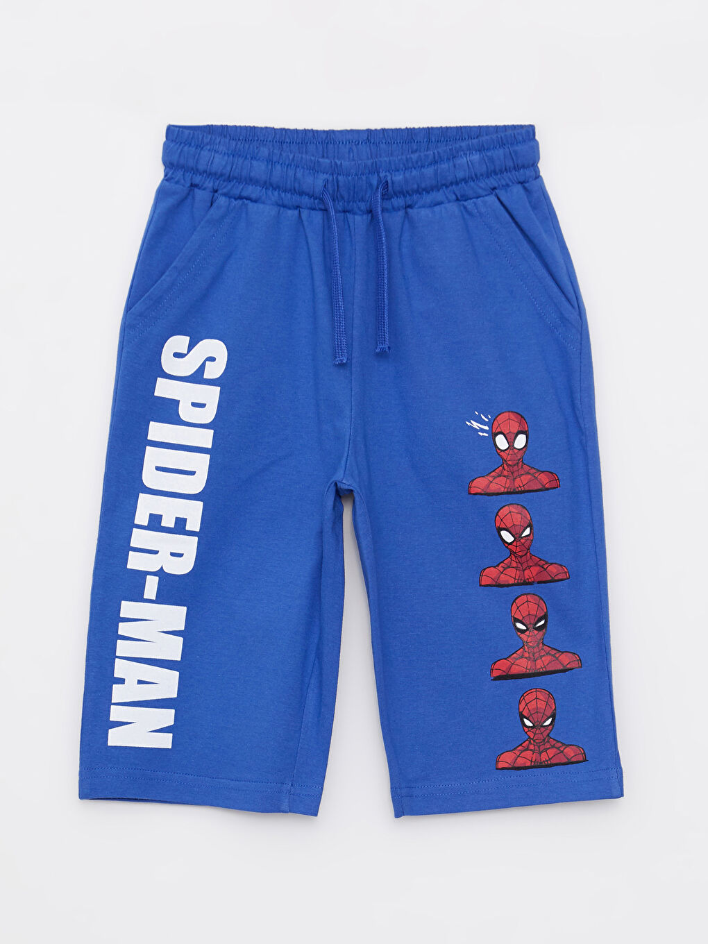 Short Garçon Imprimé Spider-Man avec Taille Élastique