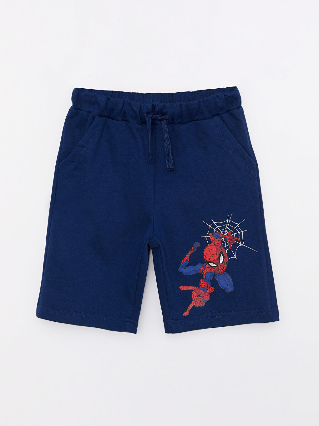 Elastic Waist Spider-Man Printed Boys' Shorts