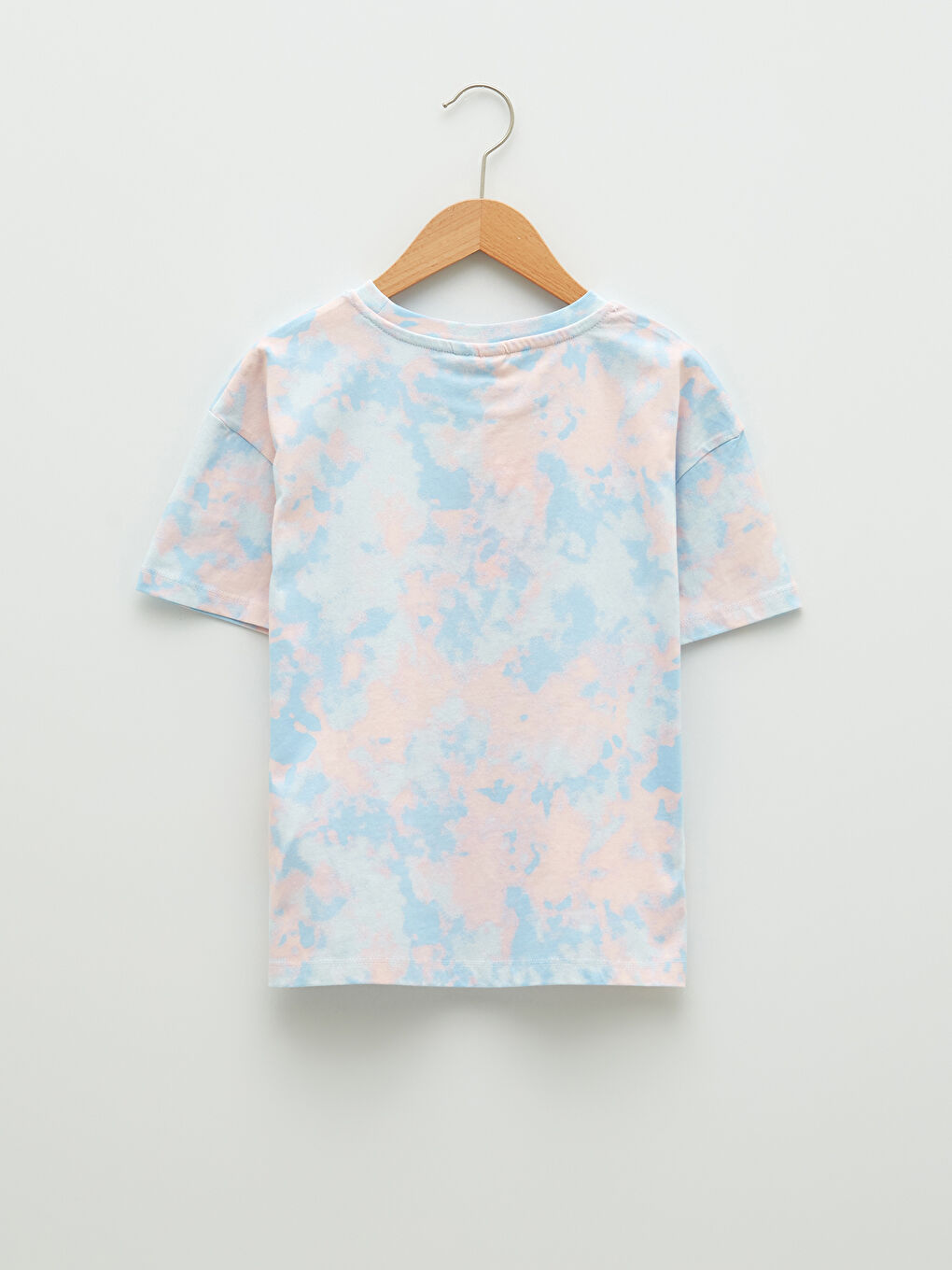 LCW Kids Rundhalsausschnitt Bedrucktes Kurzarm T-Shirt und Leggings für Mädchen -S2BM12Z4-F9C