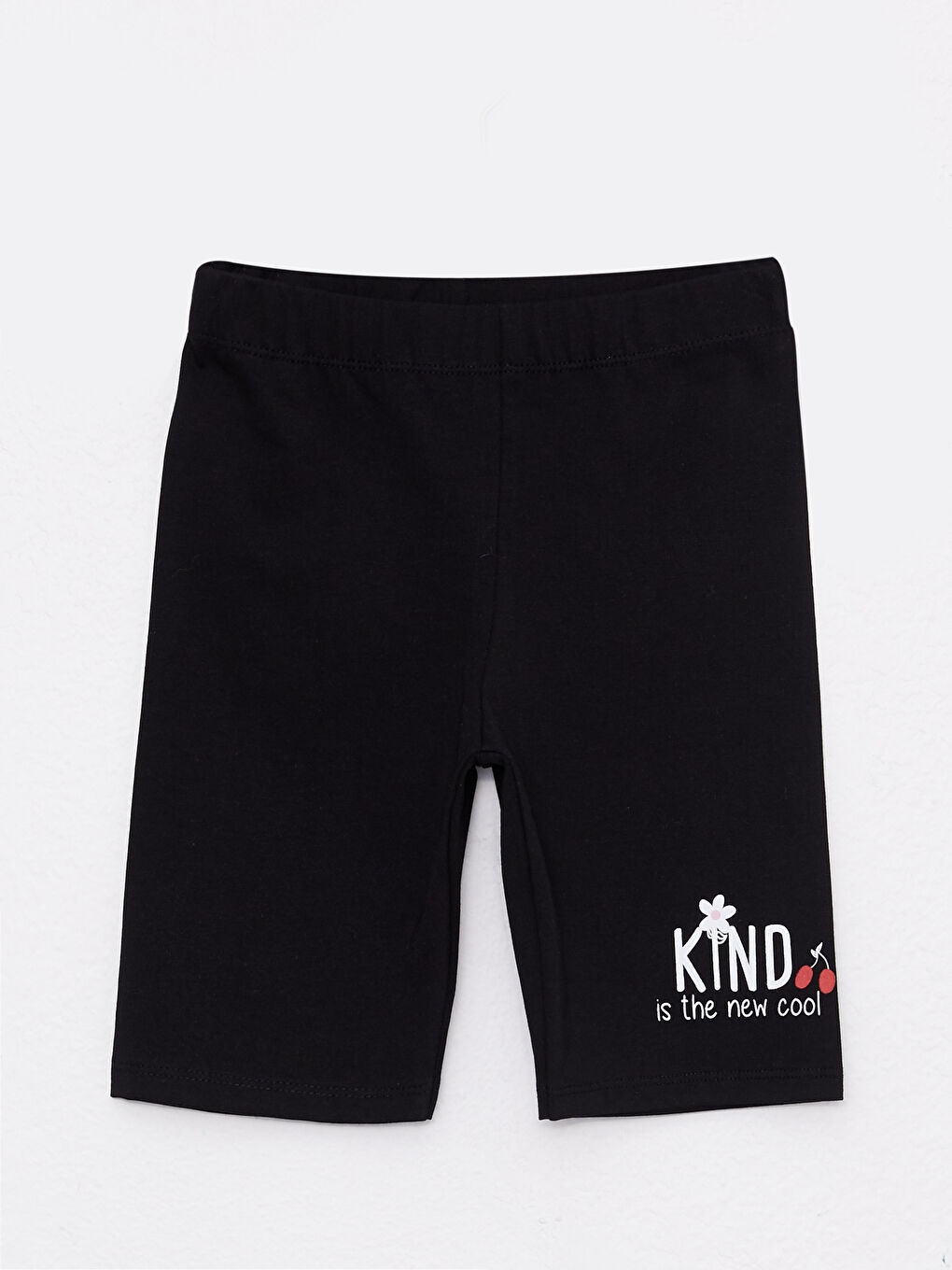 Ensemble T-Shirt et Legging 2 Pièces Fille Imprimé Col Rond Manches Courtes-4