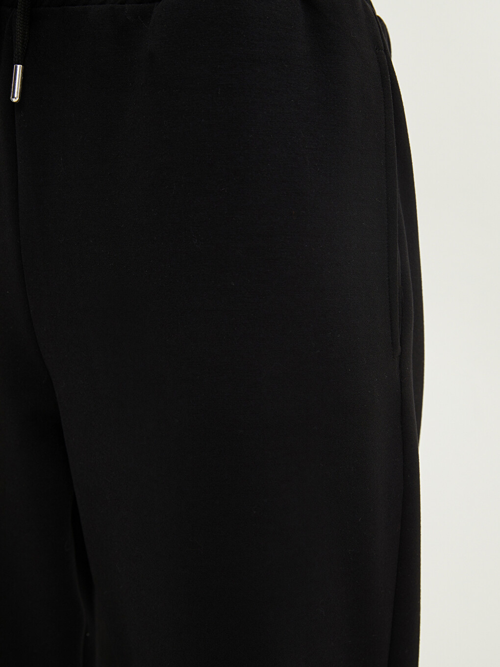 Pantaloni De Trening Drepți Cu Talie Elastică Pentru Femei-3