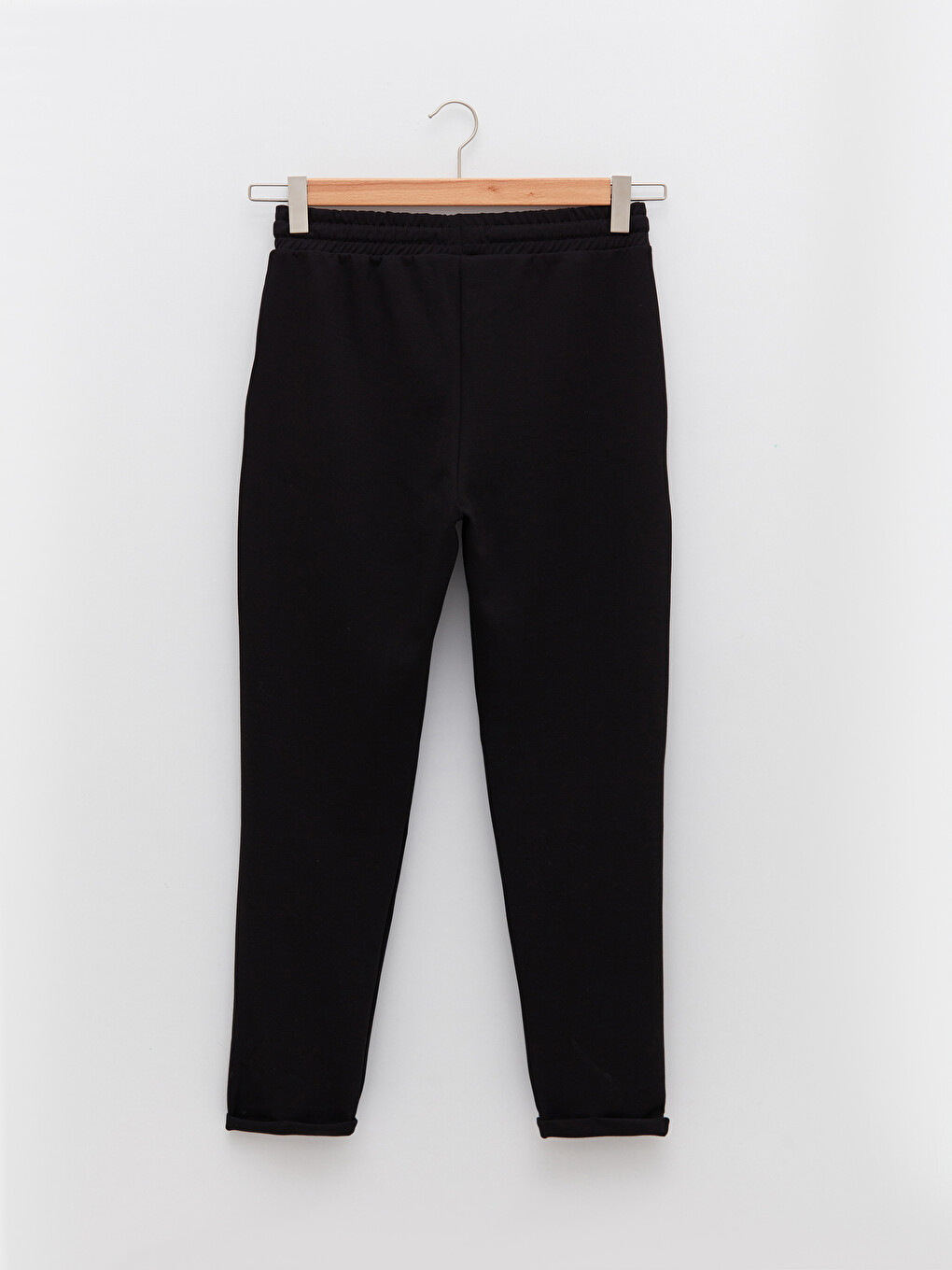 Pantaloni De Trening Drepți Cu Talie Elastică Pentru Femei-6
