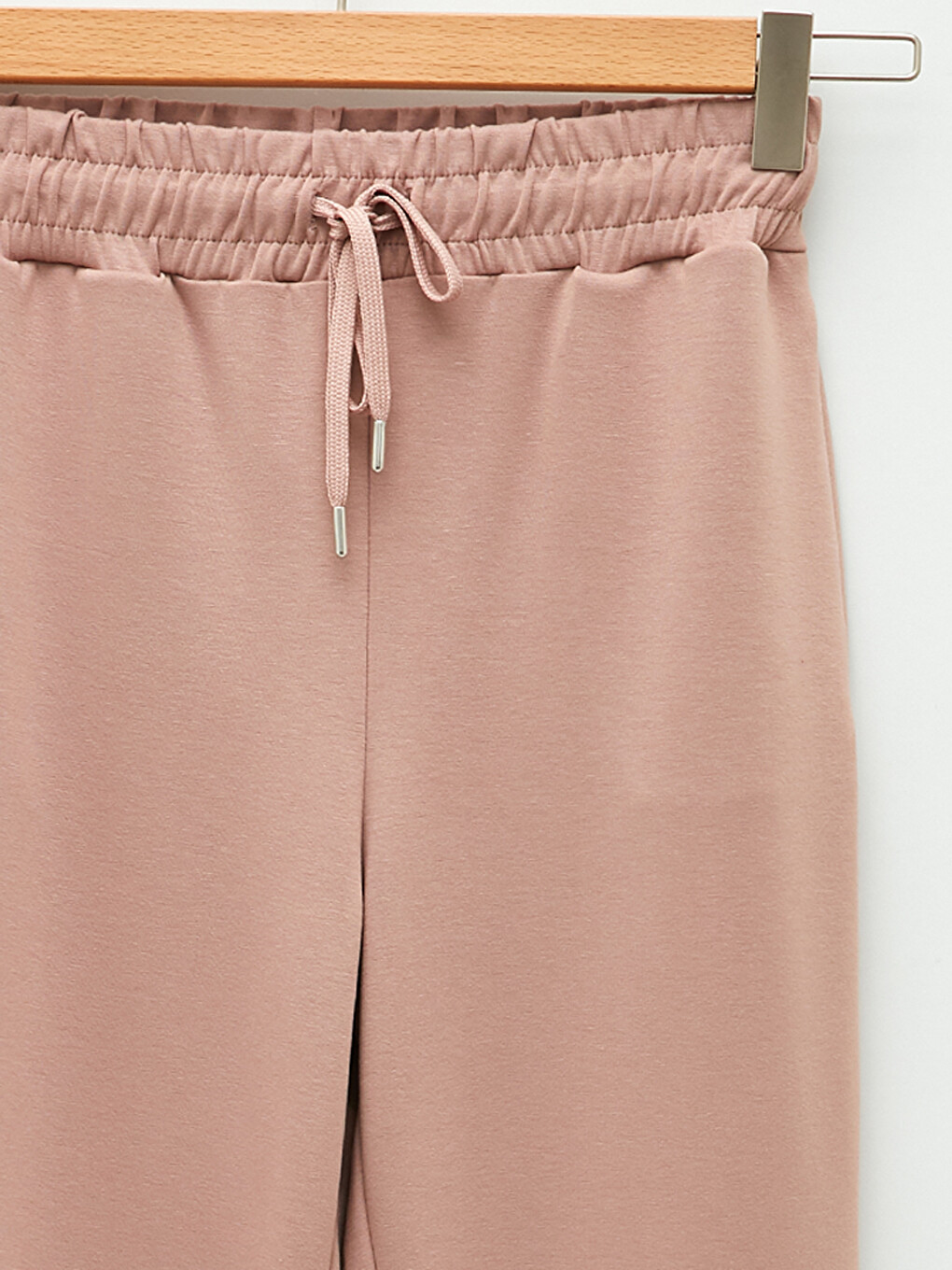Women's Elastic Waist Straight Sweatpants-7