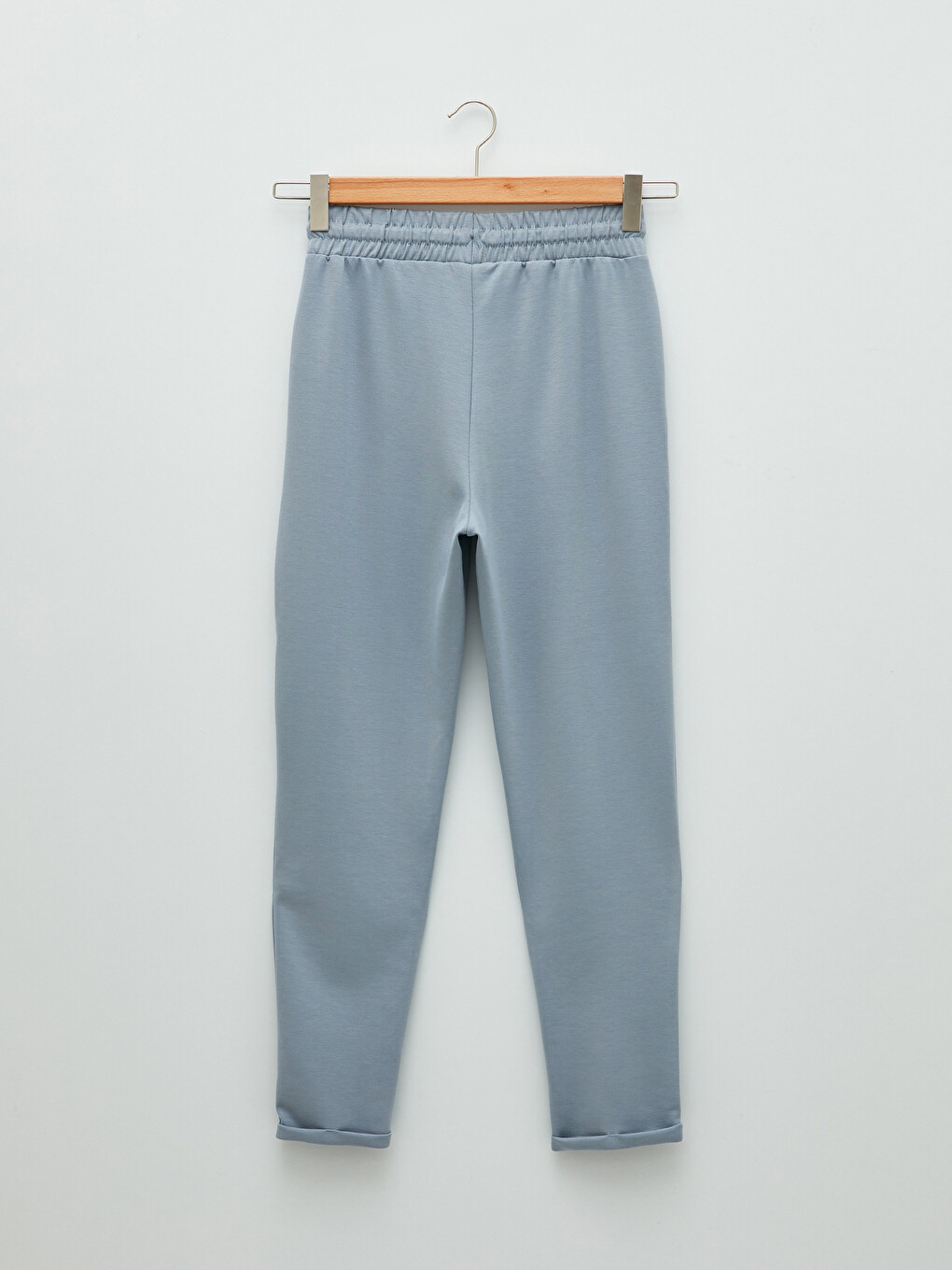 Pantaloni De Trening Drepți Cu Talie Elastică Pentru Femei-6