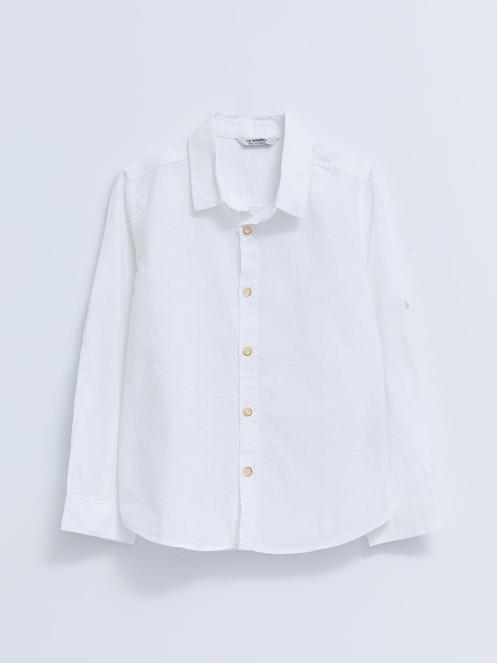 Basic Long Sleeve Boys' Shirt-5
