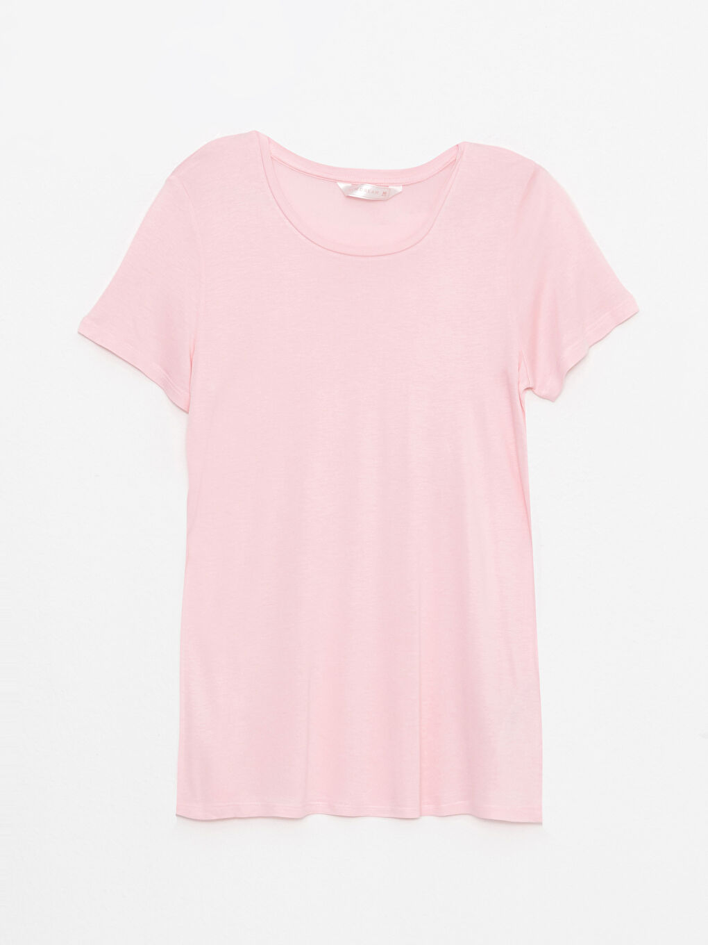 Ekru Bisiklet Yaka Çiçekli Kısa Kollu Viskon Kadın Pijama Takım-6