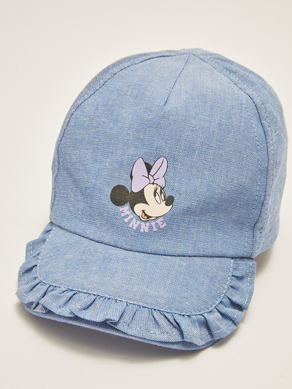 LCW baby Minnie Mouse Printed Baby Girl Jean Hat -S2BM75Z1-S0T