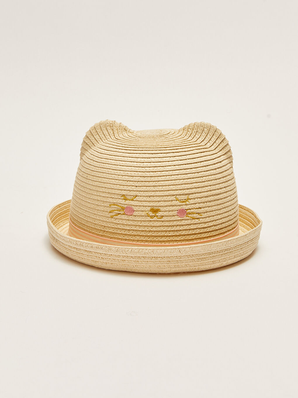 LCW baby Embroidery Detailed Straw Hat for Baby Girl -S2BM98Z1-QU5