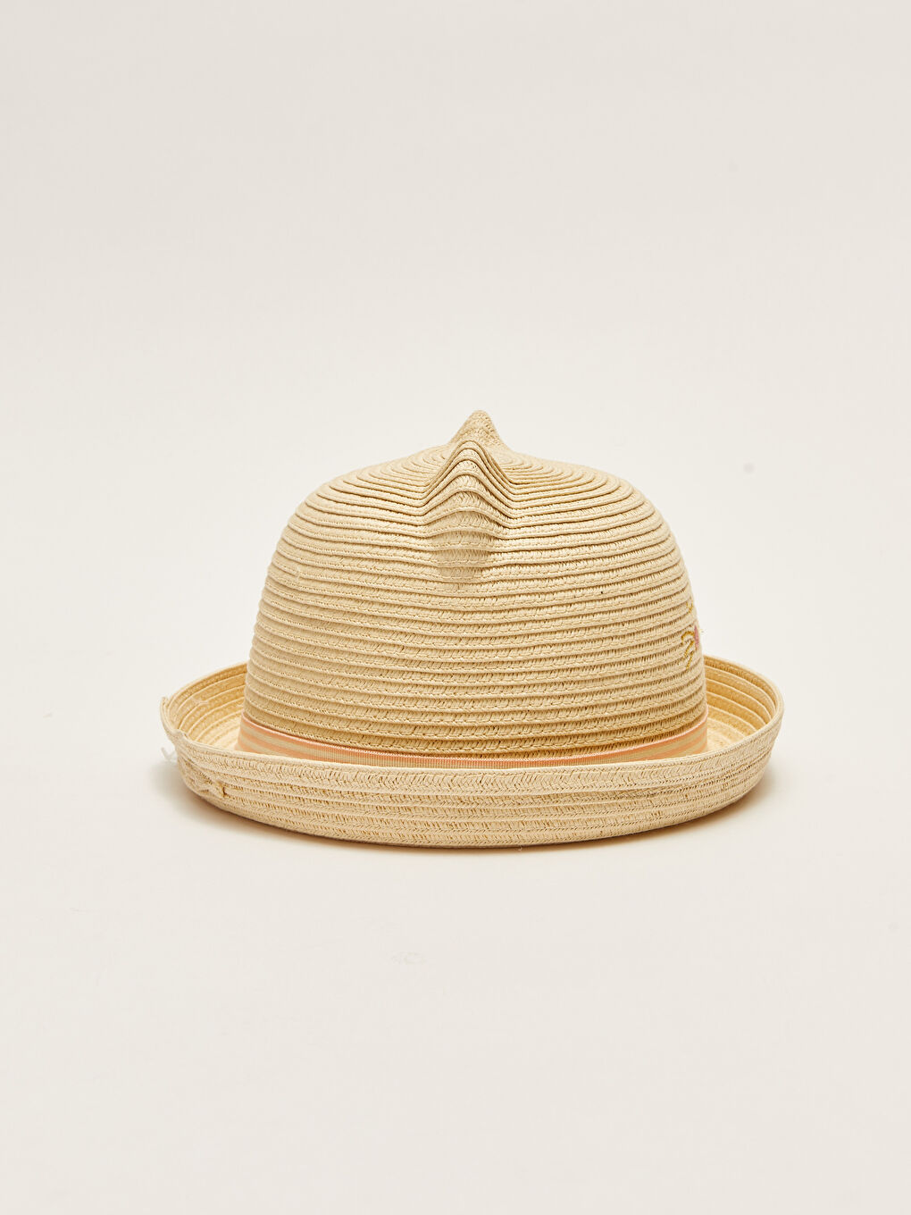 LCW baby Embroidery Detailed Straw Hat for Baby Girl -S2BM98Z1-QU5