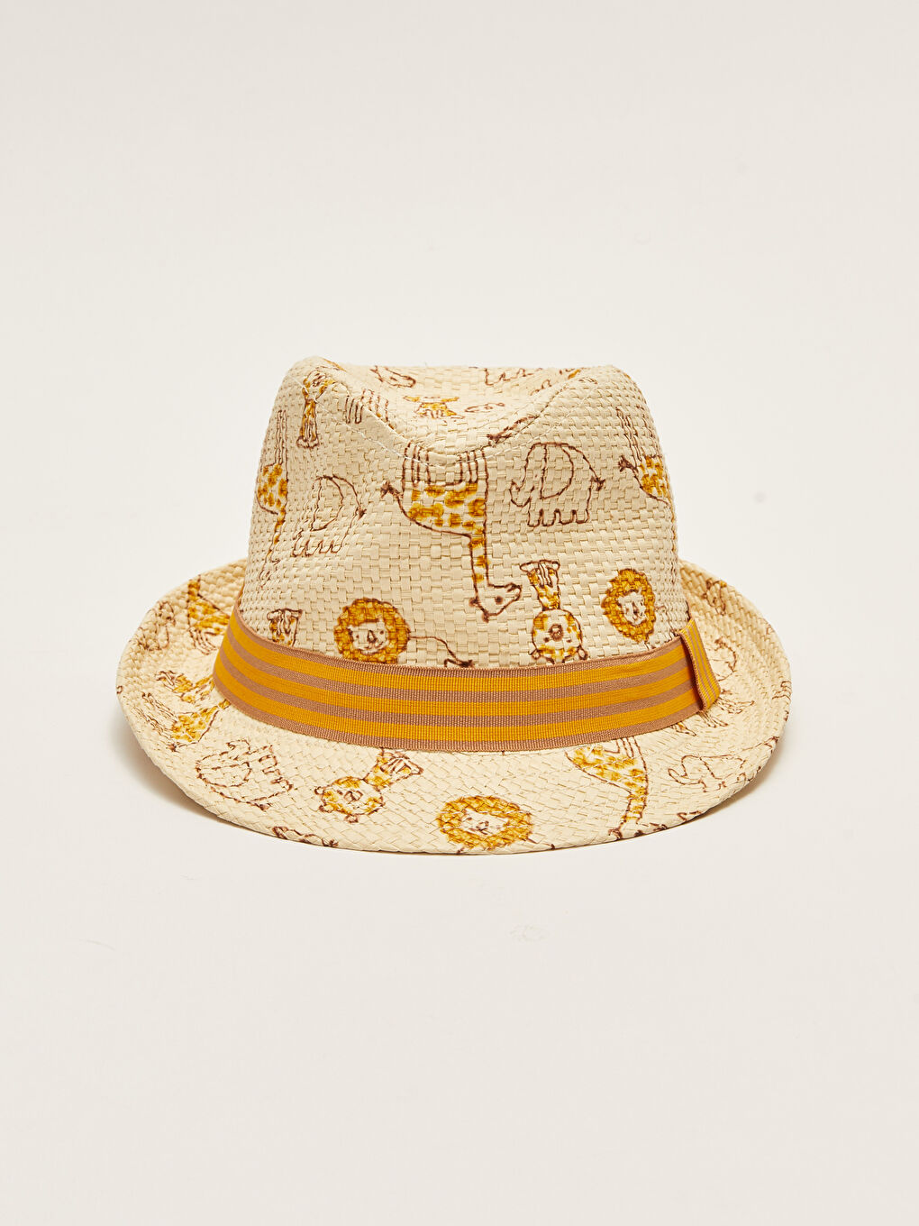 Pălărie de Paie Imprimată pentru Bebeluși Băieți