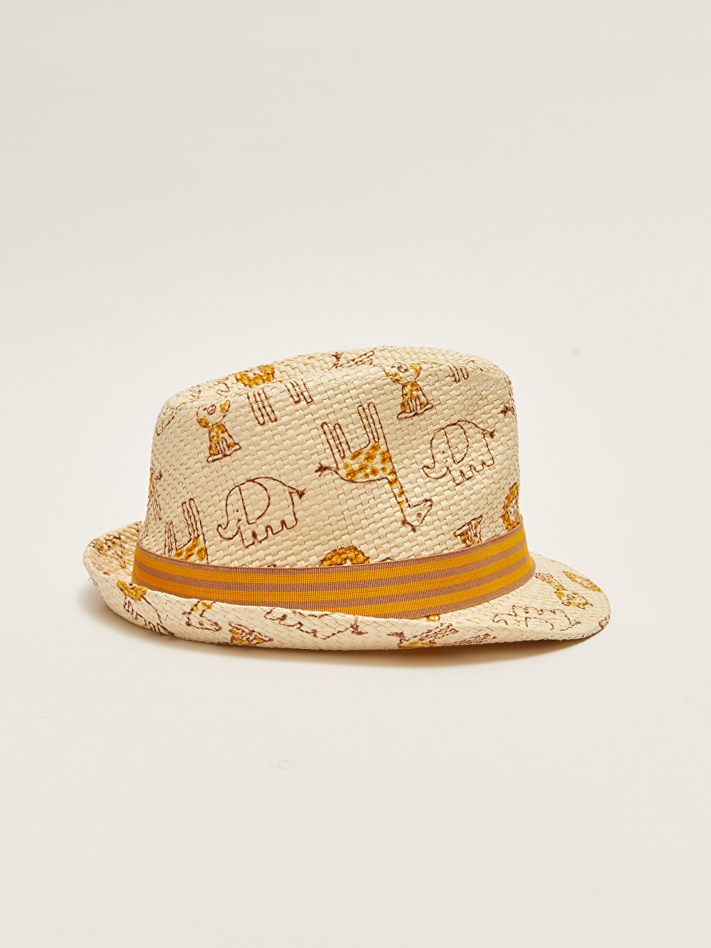 Pălărie de Paie Imprimată pentru Bebeluși Băieți-1