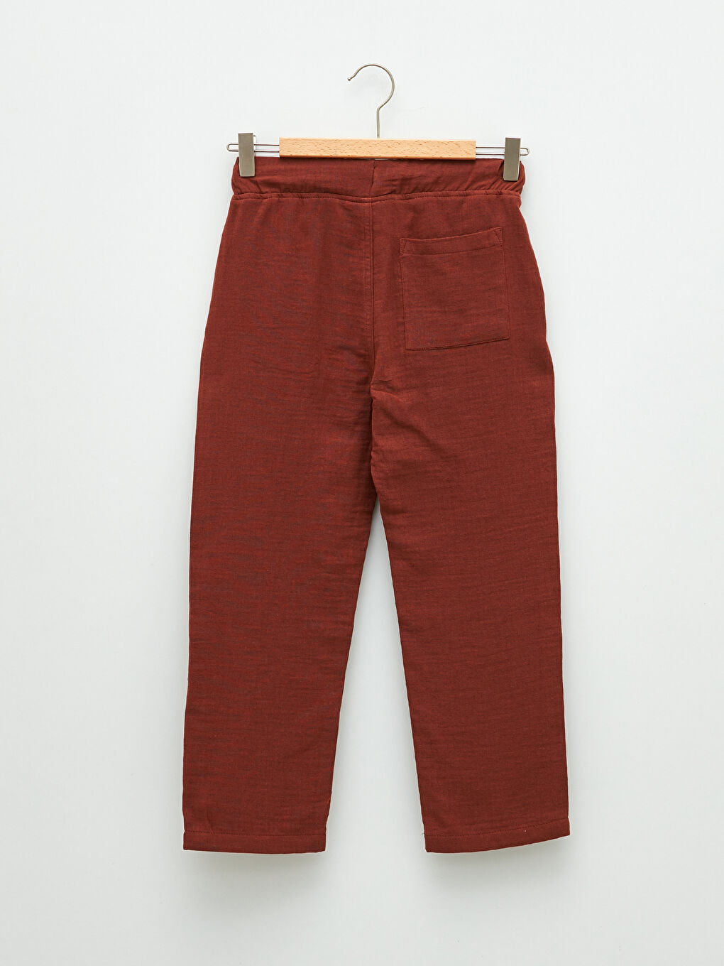 Elasticated Waist Basic Boys' Trousers-1