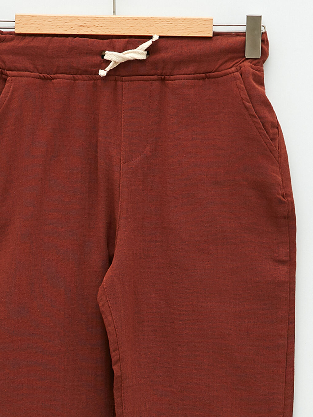 Elasticated Waist Basic Boys' Trousers-2