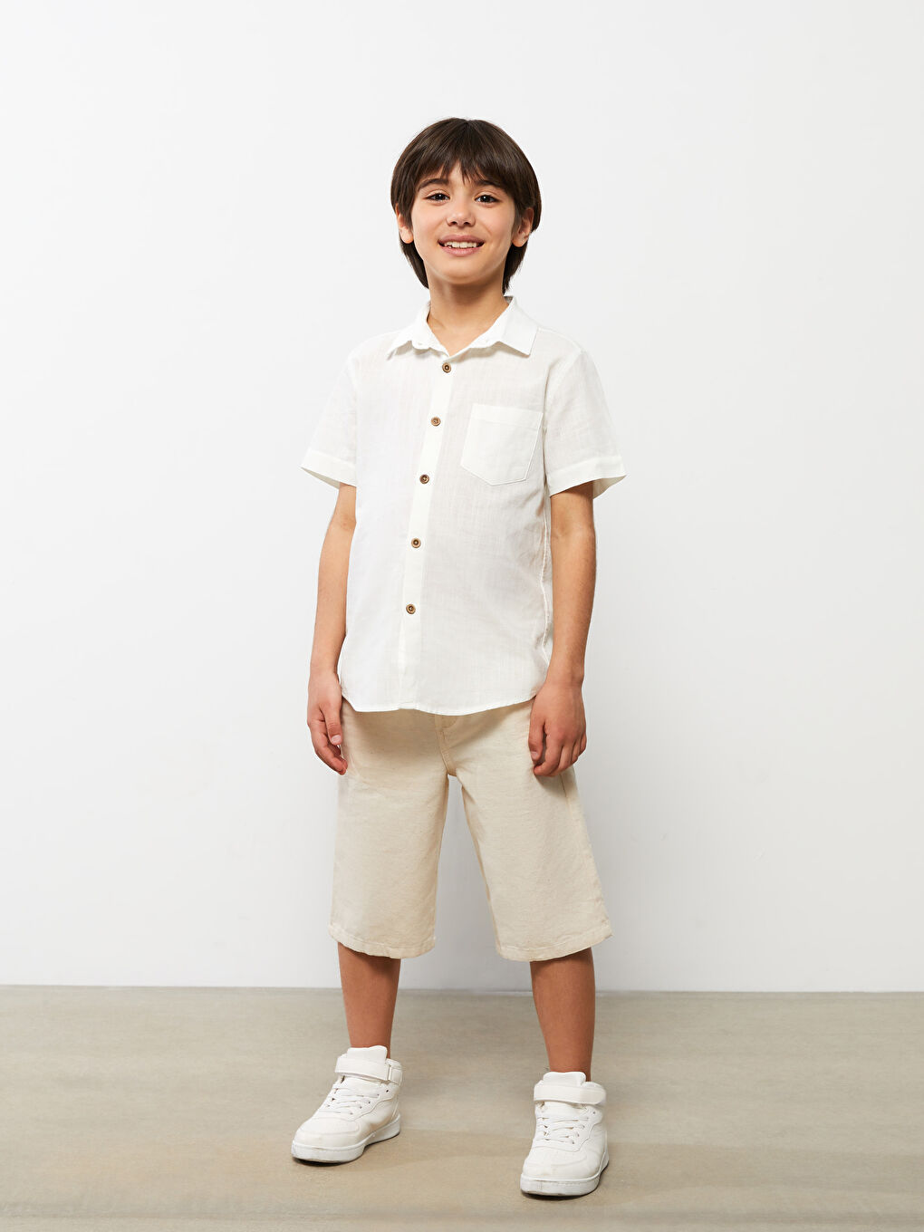 LCW Kids Ekru Basic Erkek Çocuk Roller - 2