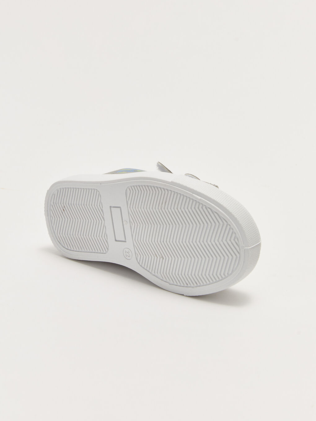 Gri Baskılı Cırt Cırtlı Erkek Bebek Spor Ayakkabı-3