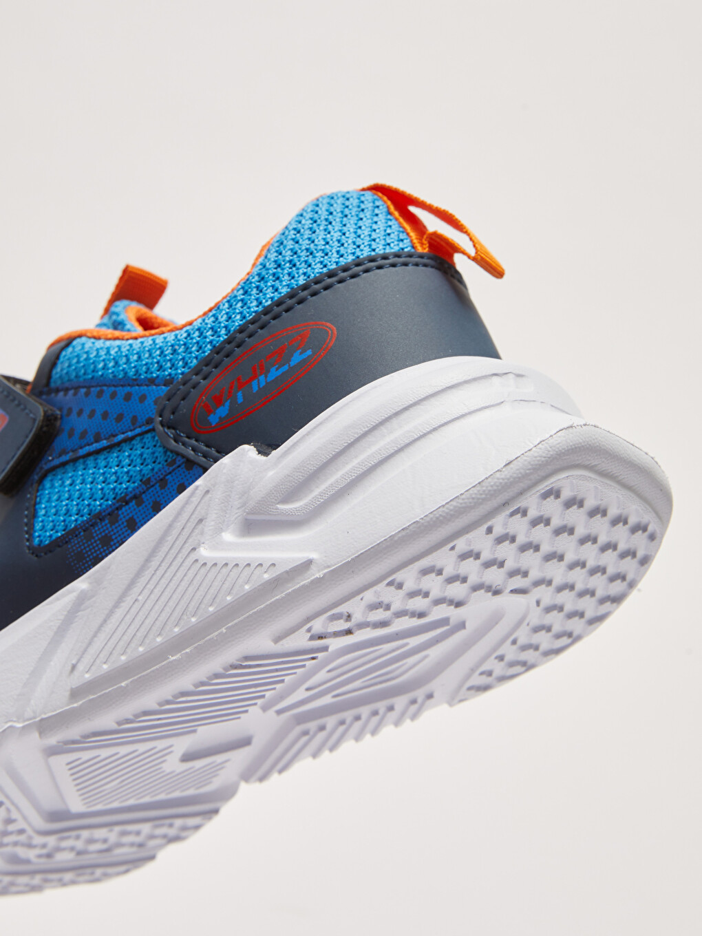 Color Block Laces & Hook-and-Loop Boys' Sneakers-4