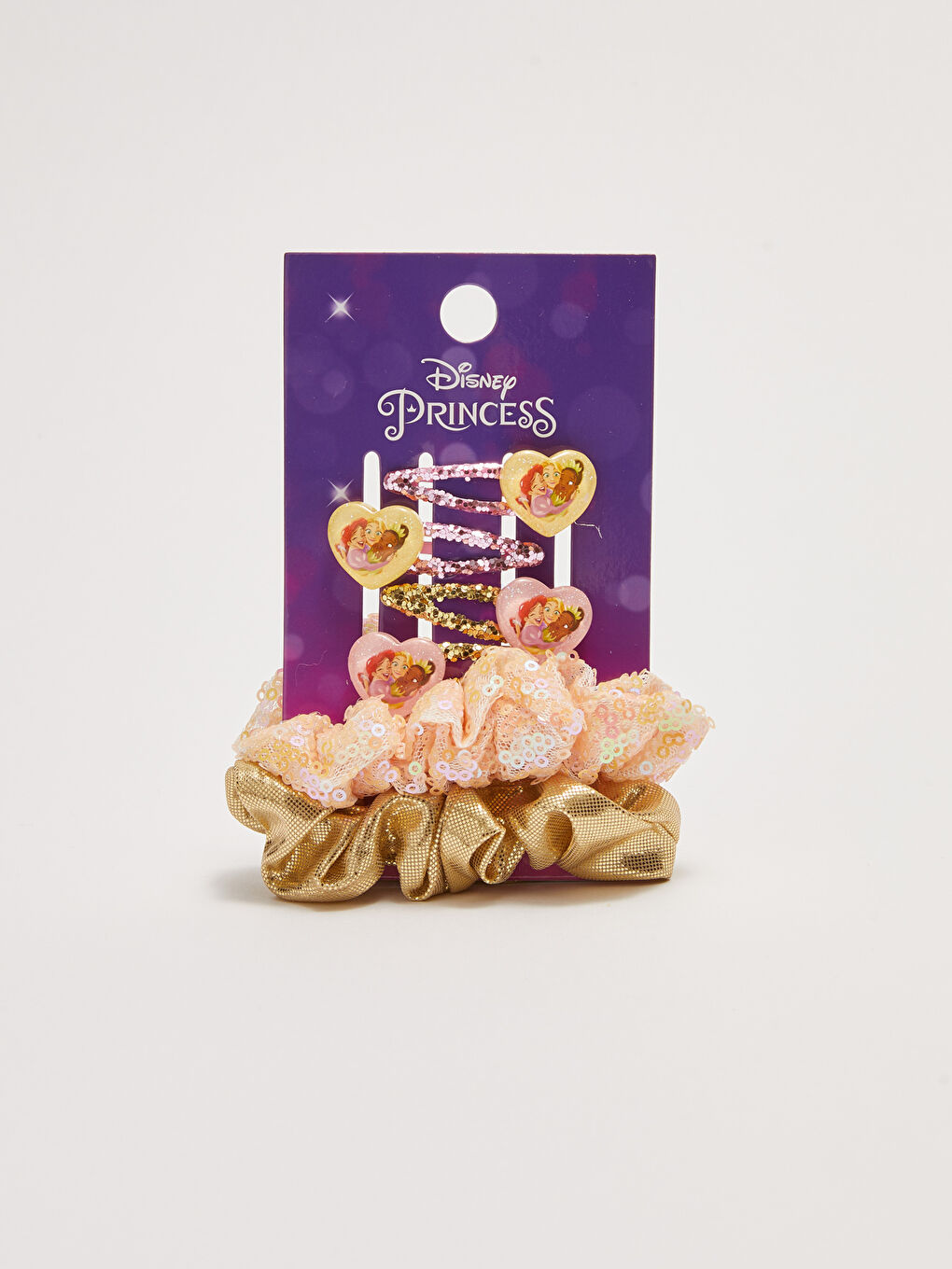 Karışık Princess Lisanslı Kız Çocuk Toka Seti 6'lı