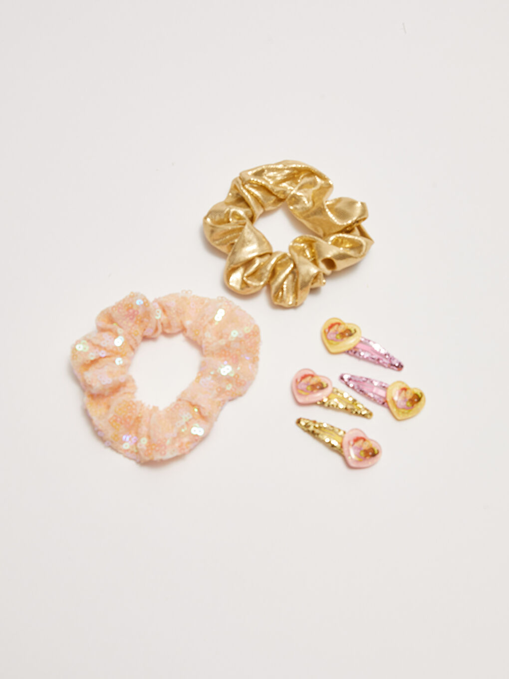 Karışık Princess Lisanslı Kız Çocuk Toka Seti 6'lı-1