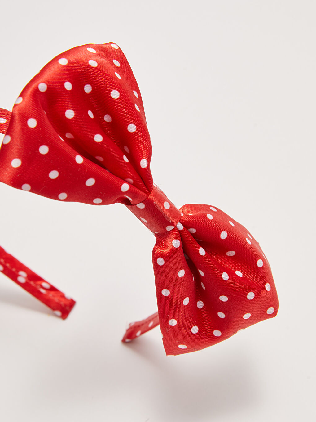 Karışık Minnie Mouse Lisanslı Puantiyeli Fiyonklu Kız Çocuk Taç-2