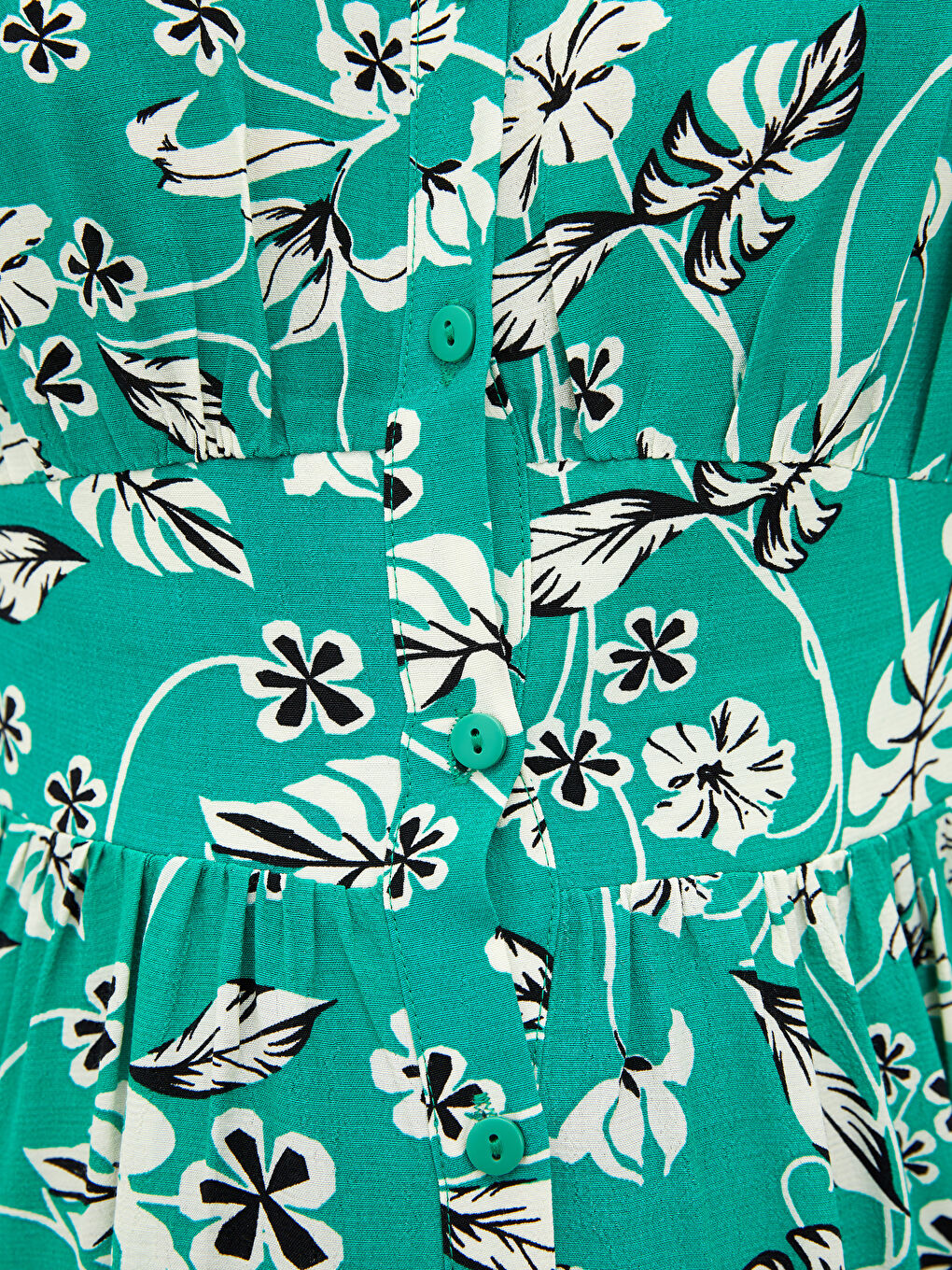 V Neck Floral Viscose Maternity Dress -S2BO74Z8-LRR