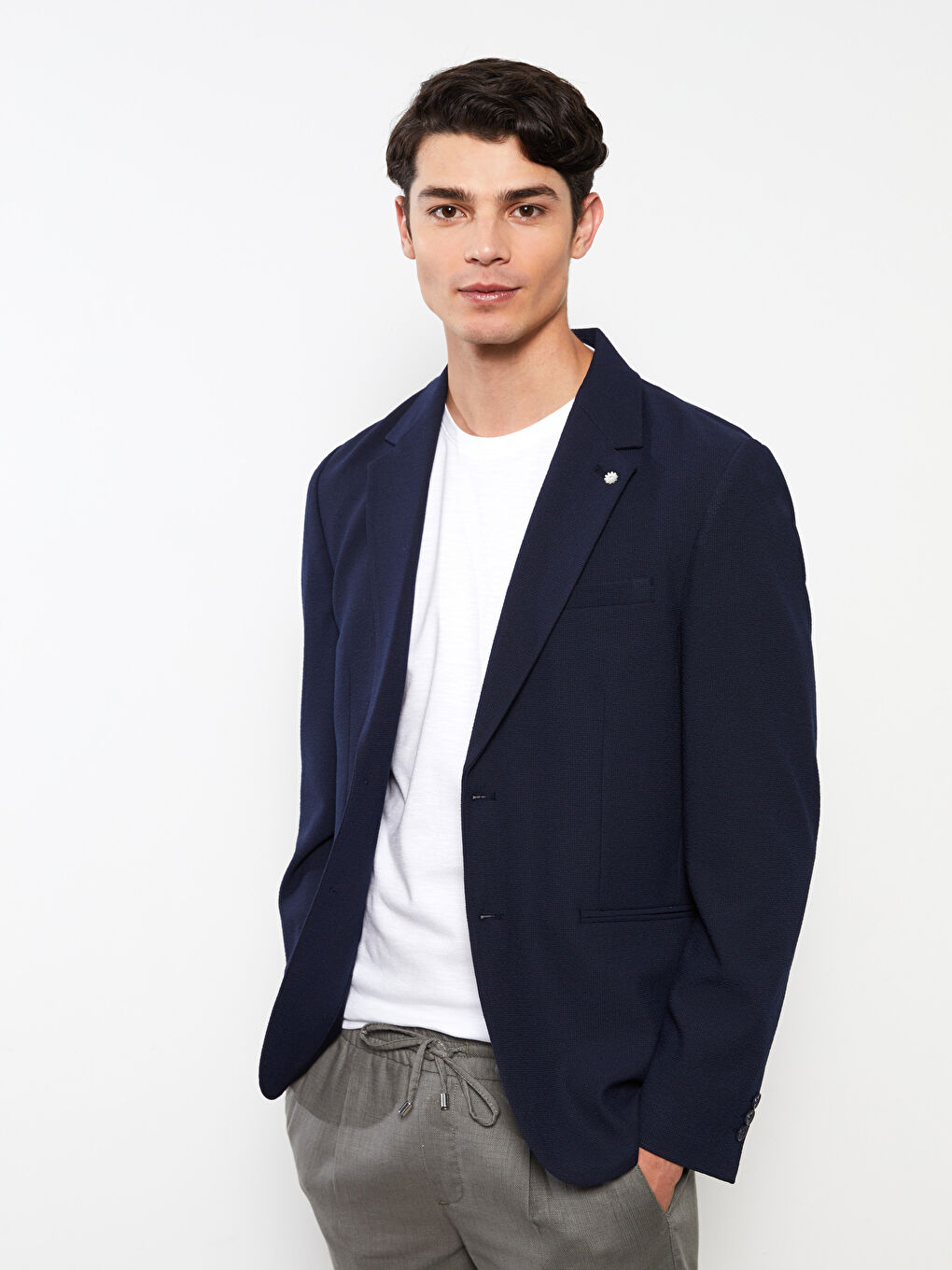 Slim Fit Men's Blazer Jacket-2