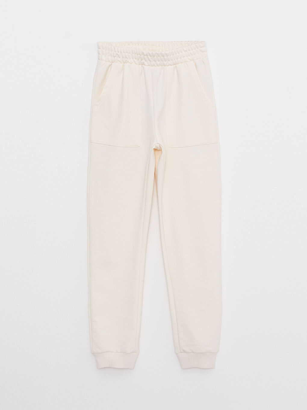 Elastic Waist Basic Girls' Jogger Sweatpants