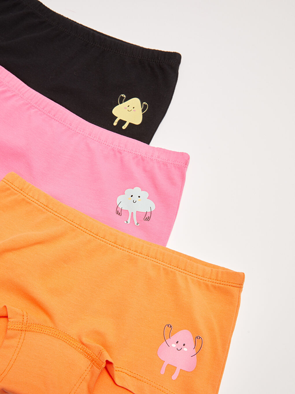 Printed Cotton Girls' Boxer 3-pack-2