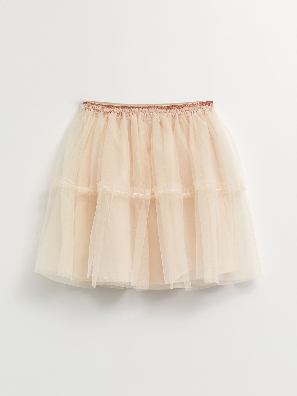 Crew Neck Printed Short Sleeve Girl's Blouse and Skirt-3