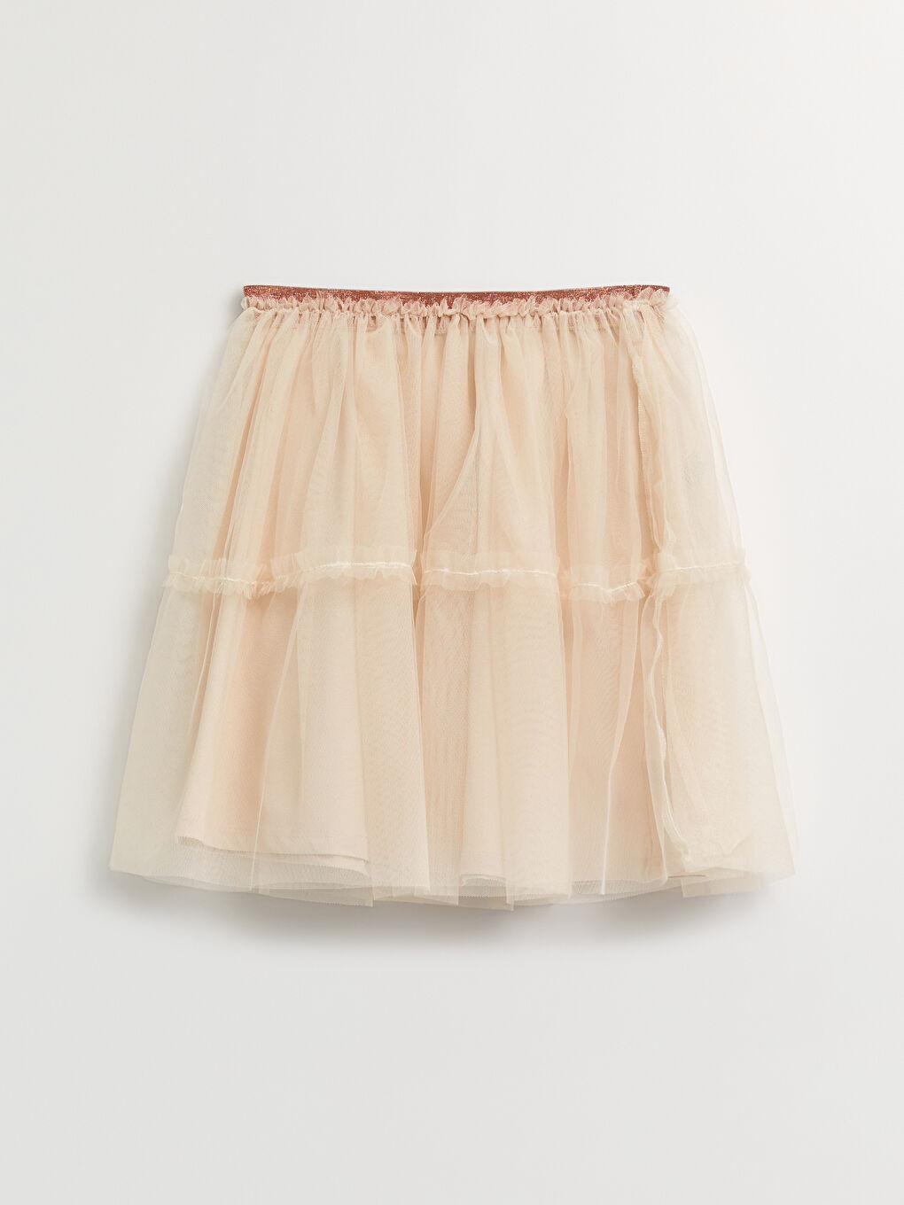 Crew Neck Printed Short Sleeve Girl's Blouse and Skirt-4