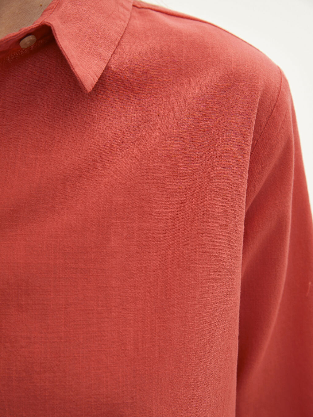 Plain Long Sleeve Women's Shirt Tunic -S2BP14Z8-GT0