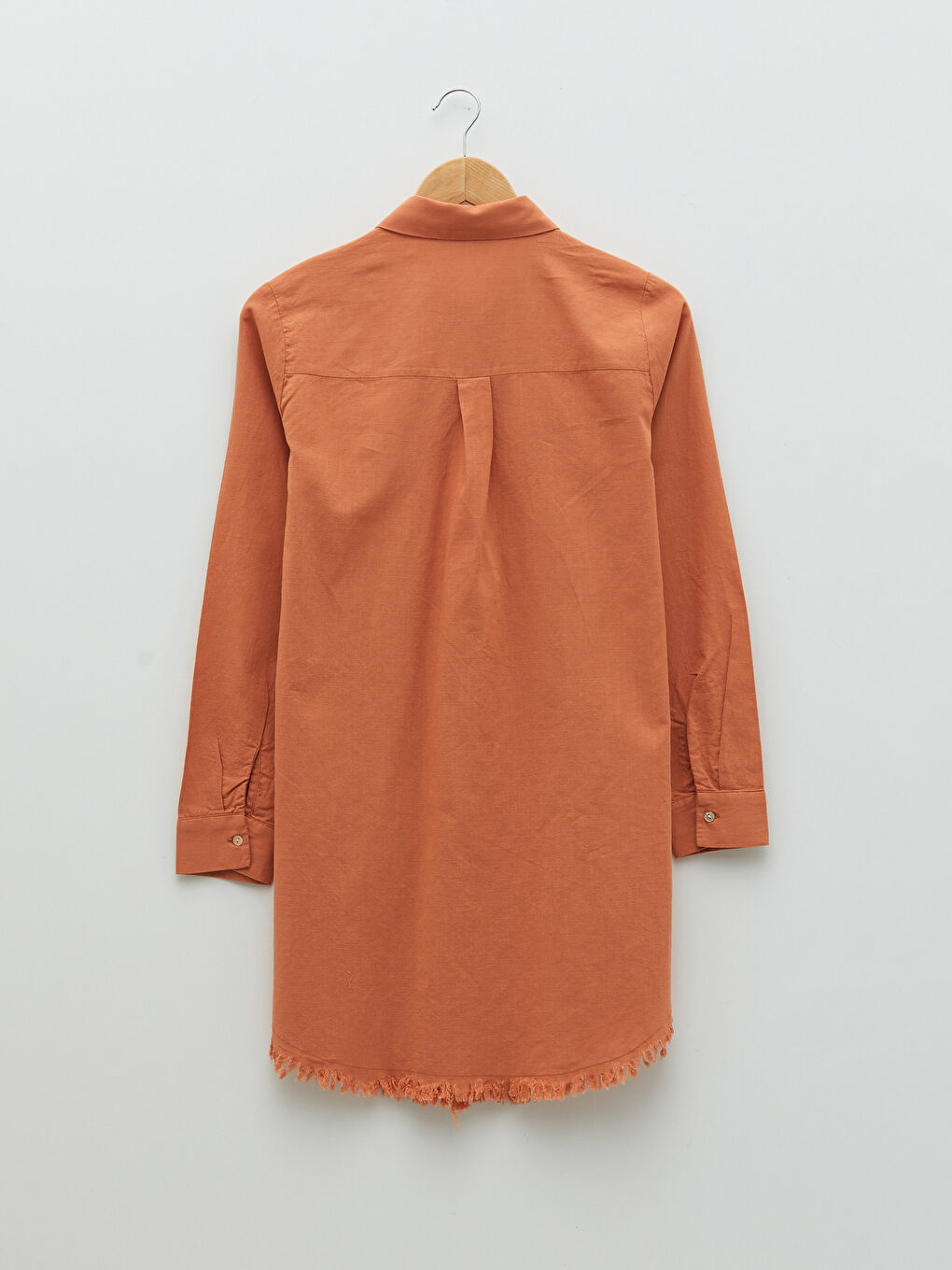 LCWAIKIKI Classic Plain Long Sleeve Women's Shirt Tunic -S2BP14Z8-GE0